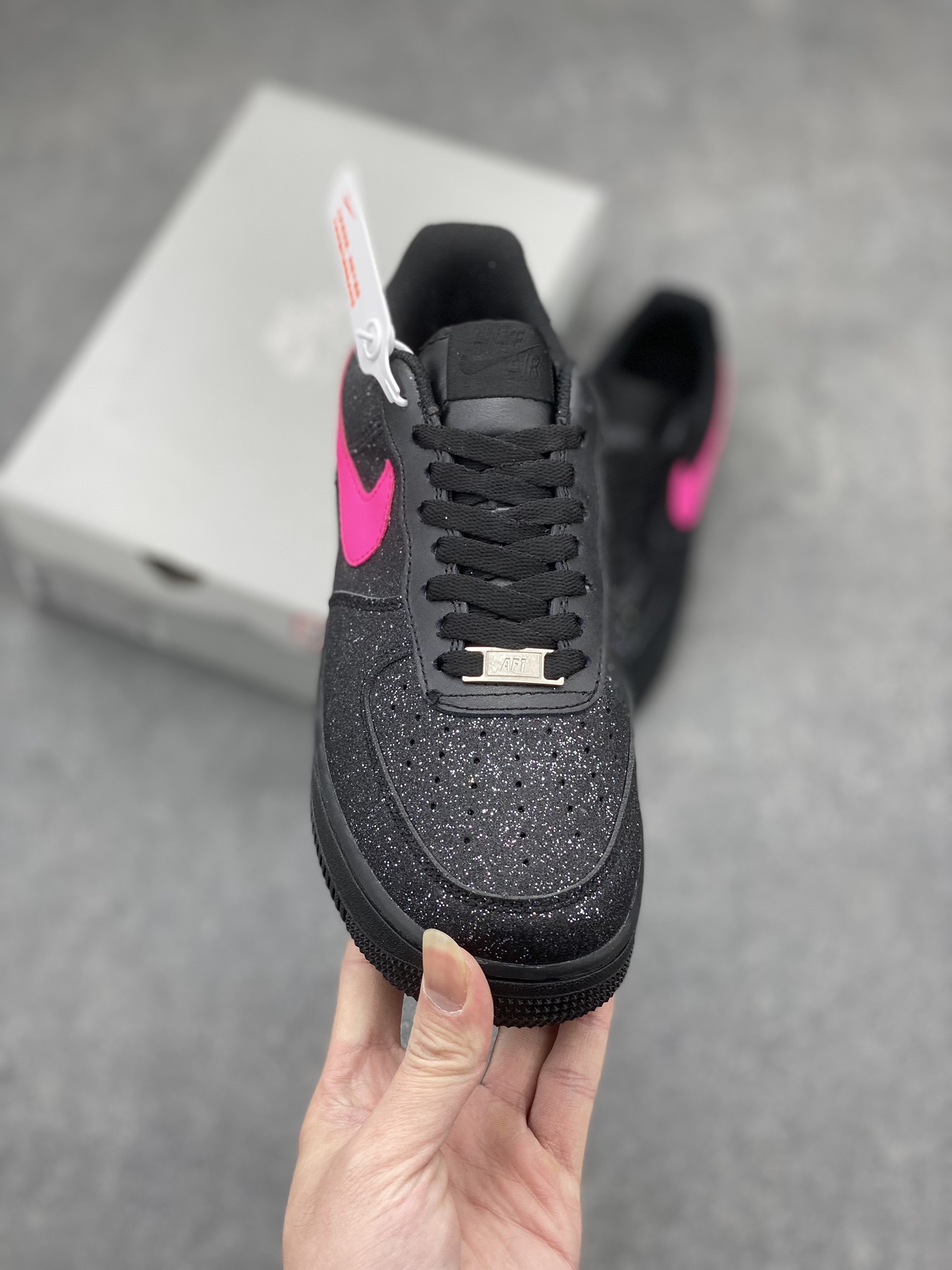 Nike Air Force 1 Low 'Black Rose Pink' Casual Sneakers CW2288-003 3 i1710881909 4470 7