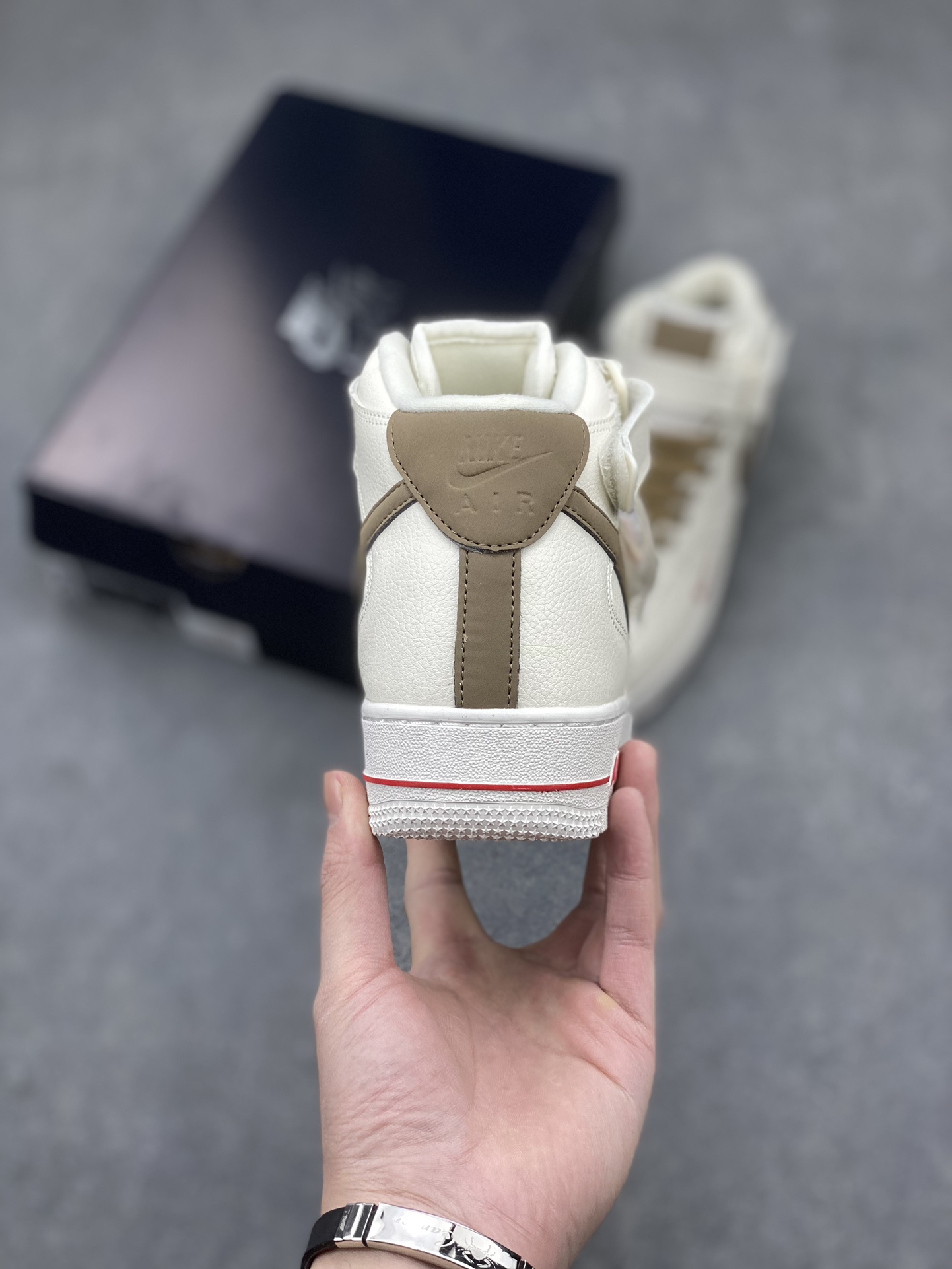 Nike Air Force 1 Mid 'Sail Medium Olive' Casual Shoes (Sizes 36-45) 5 i1710960871 5656 1