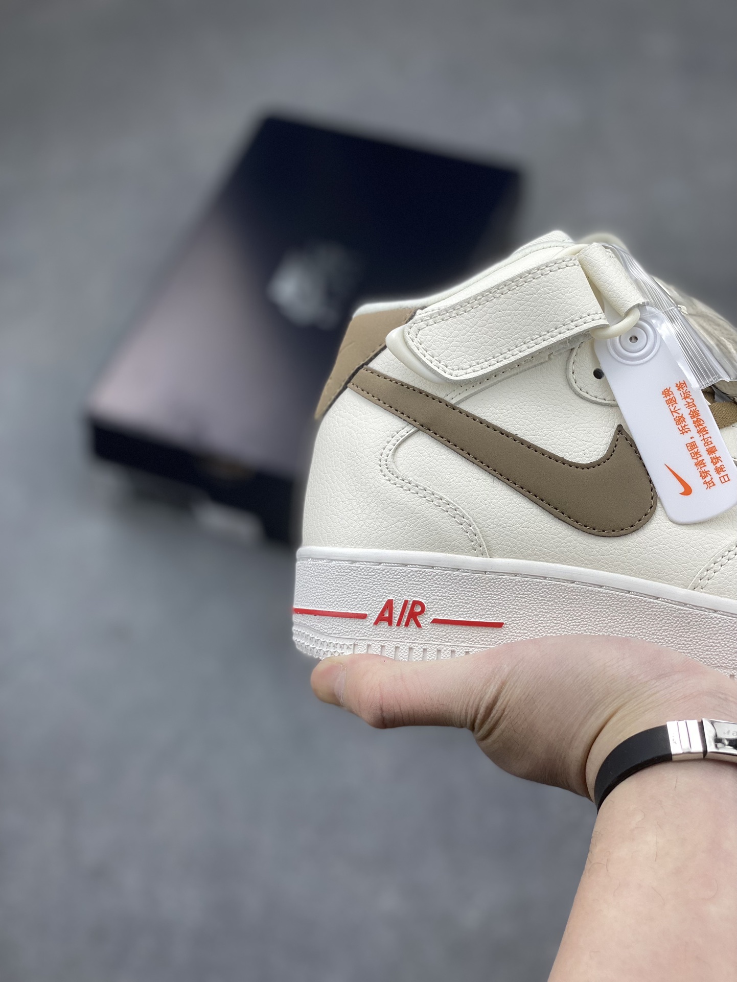 Nike Air Force 1 Mid 'Sail Medium Olive' Casual Shoes (Sizes 36-45) 6 i1710960871 6669 2