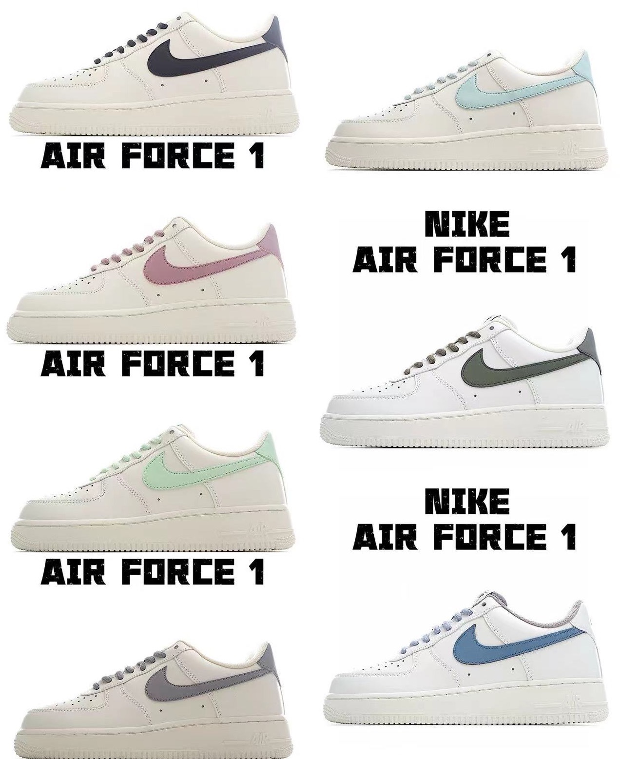 Stylish Nike Air Force 1 Sneakers - Variety of Colors Available - Limited Stock