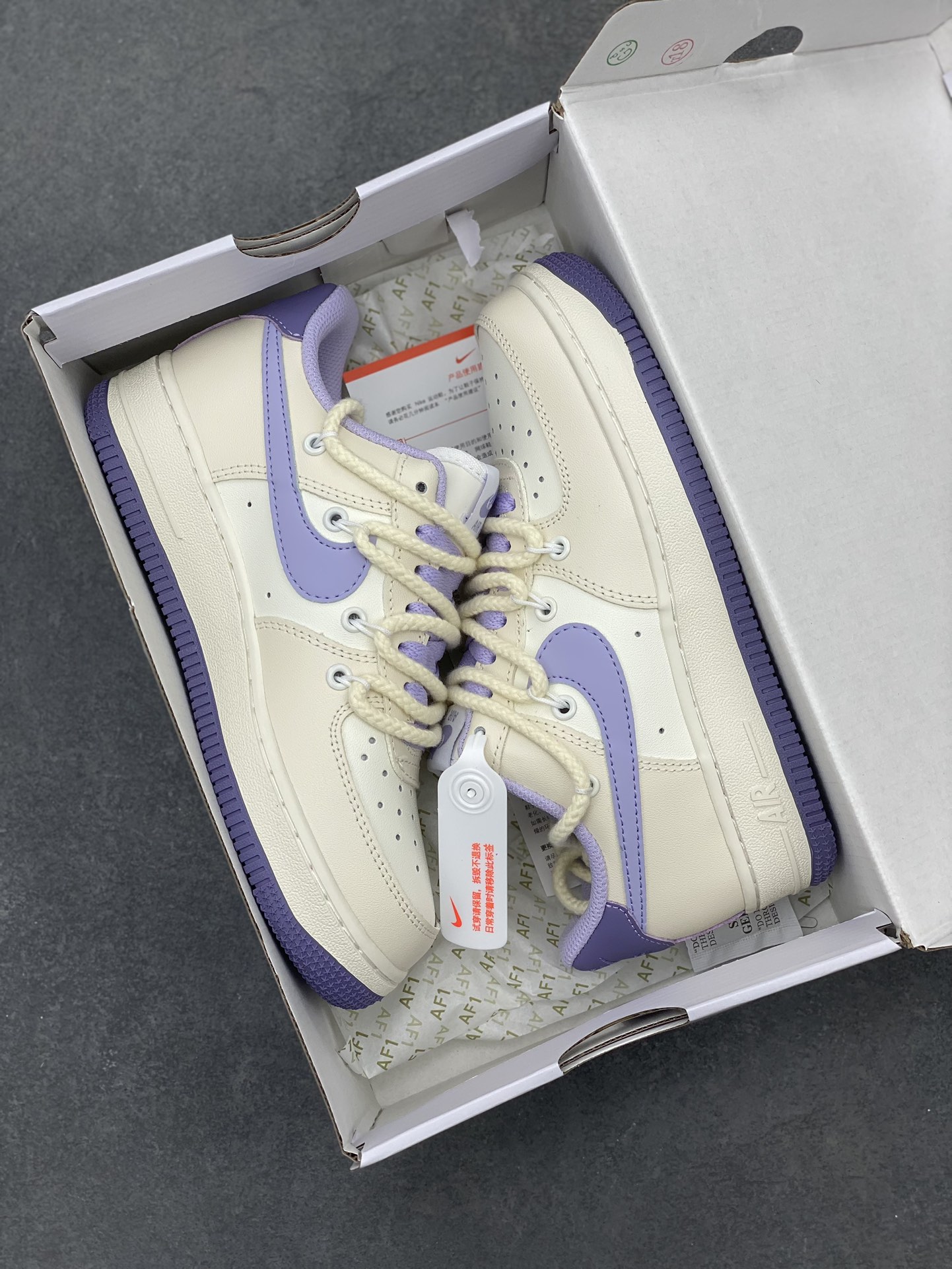 Nike Air Force 1 Low Milk White/Blue Casual Sneakers BD7701-022 10 i1711052565 2335 5