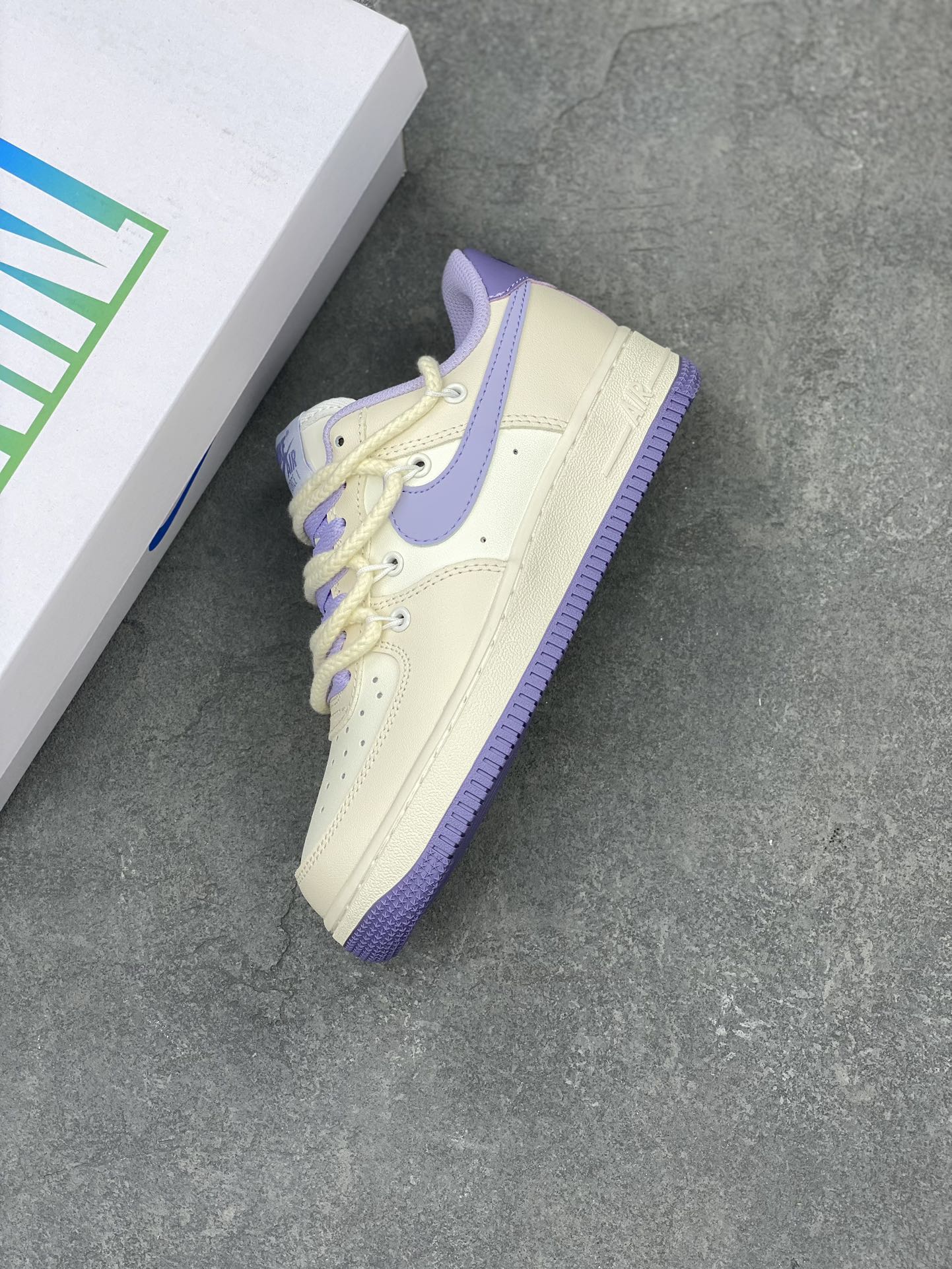 Nike Air Force 1 Low Milk White/Blue Casual Sneakers BD7701-022 8 i1711052565 3863 8