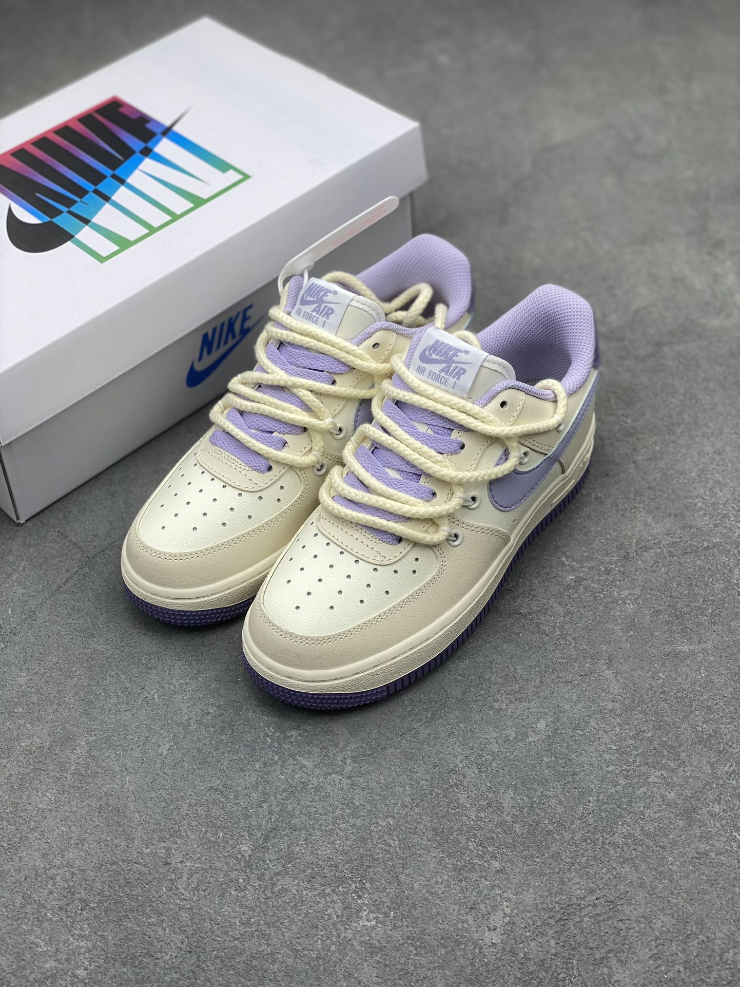 Nike Air Force 1 Low Milk White/Blue Casual Sneakers BD7701-022 9 i1711052565 5676 3