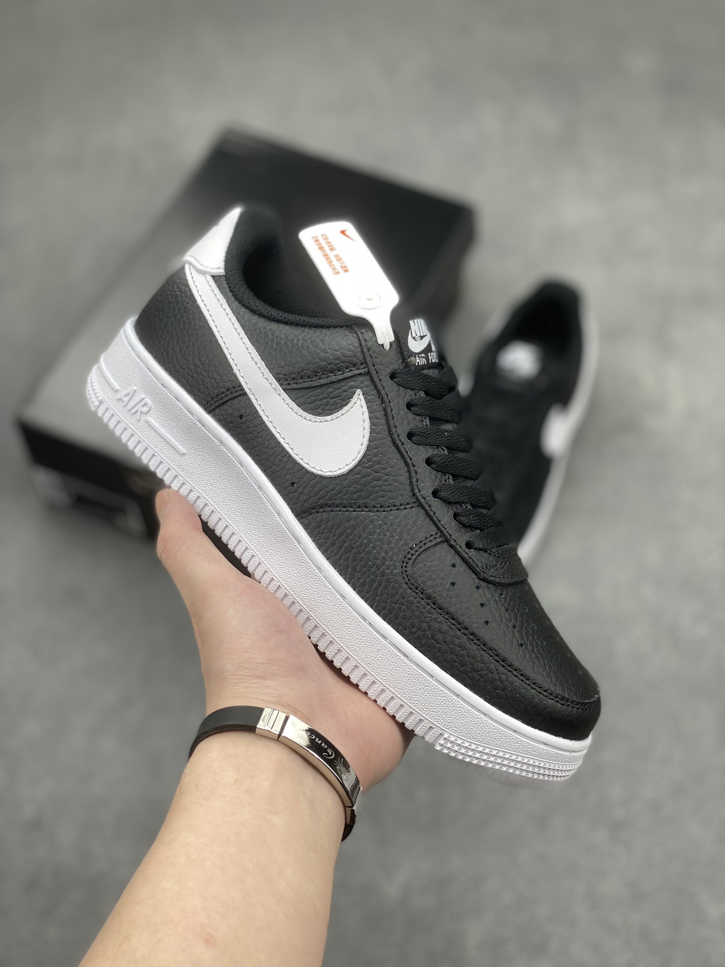 Nike Air Force 1 Low Black and White CT2302-002 - Premium Quality