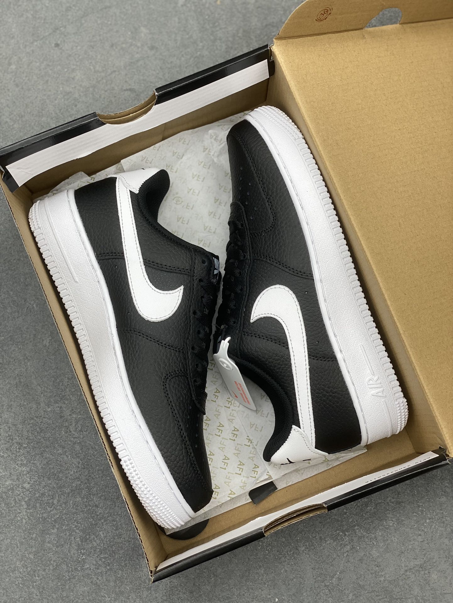 Nike Air Force 1 Low Black and White CT2302-002 - Premium Quality 10 i1711052825 5767 2