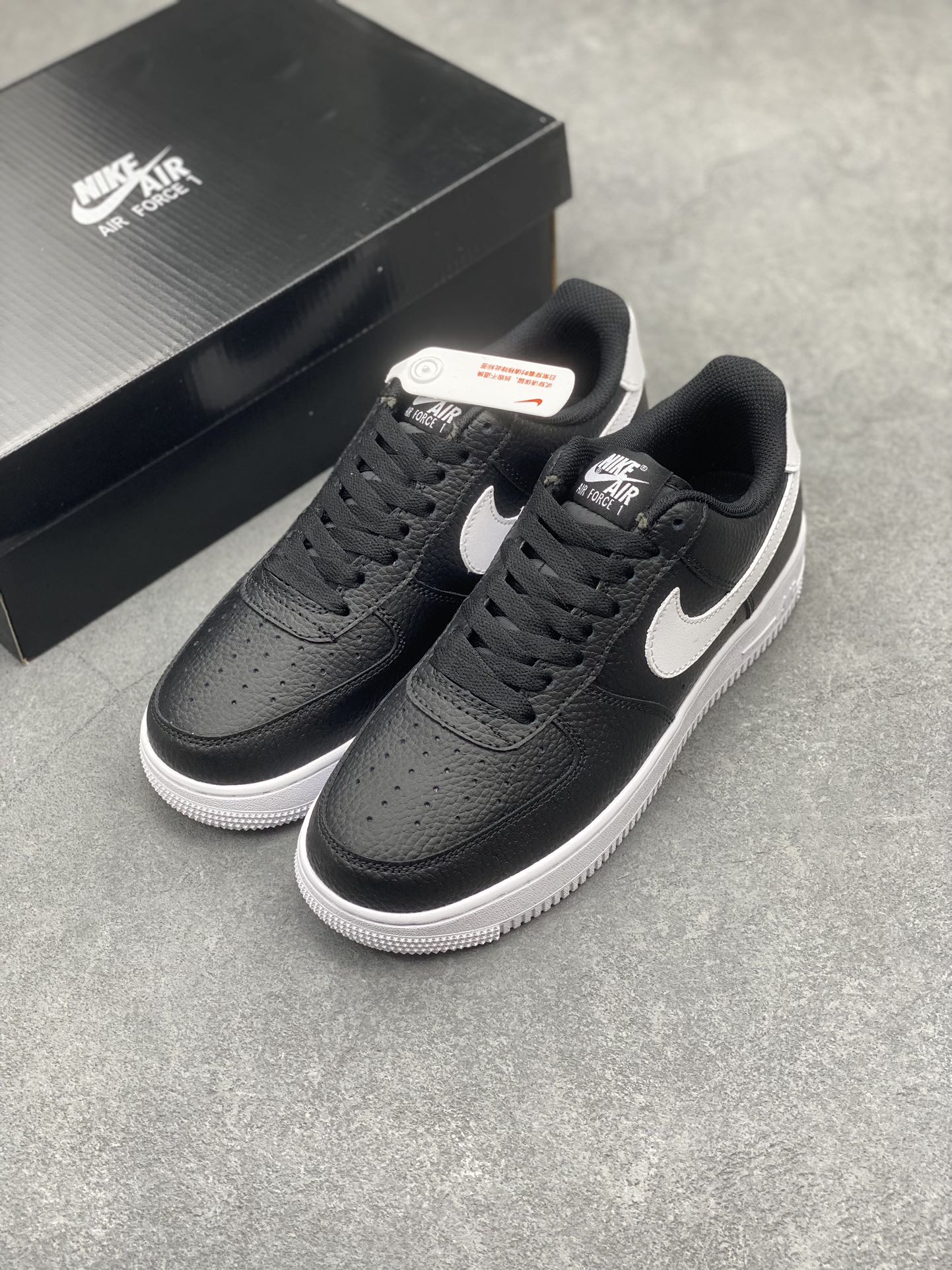 Nike Air Force 1 Low Black and White CT2302-002 - Premium Quality 9 i1711052825 9300 1