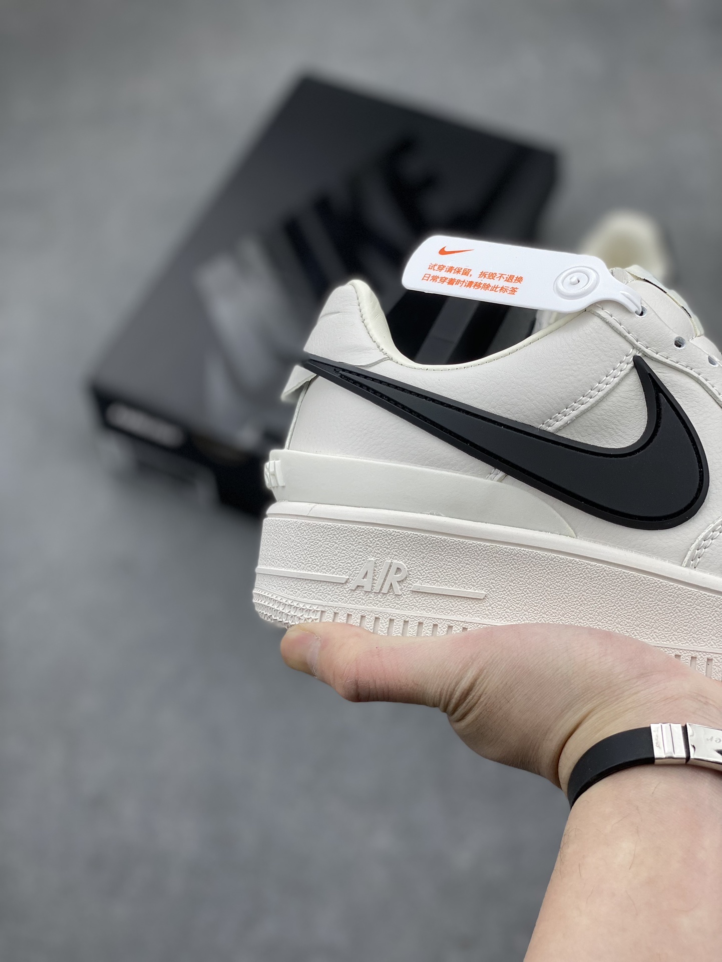 AMBUSH x Nike Air Force 1 Low Black White Sneakers DV3464-002 6 i1711055644 375 3