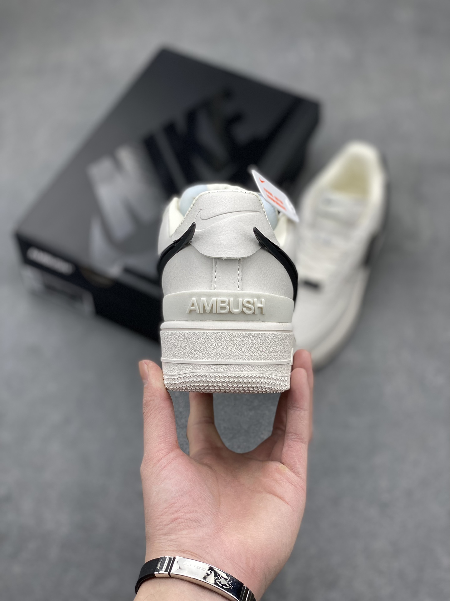 AMBUSH x Nike Air Force 1 Low Black White Sneakers DV3464-002 5 i1711055644 5769 4