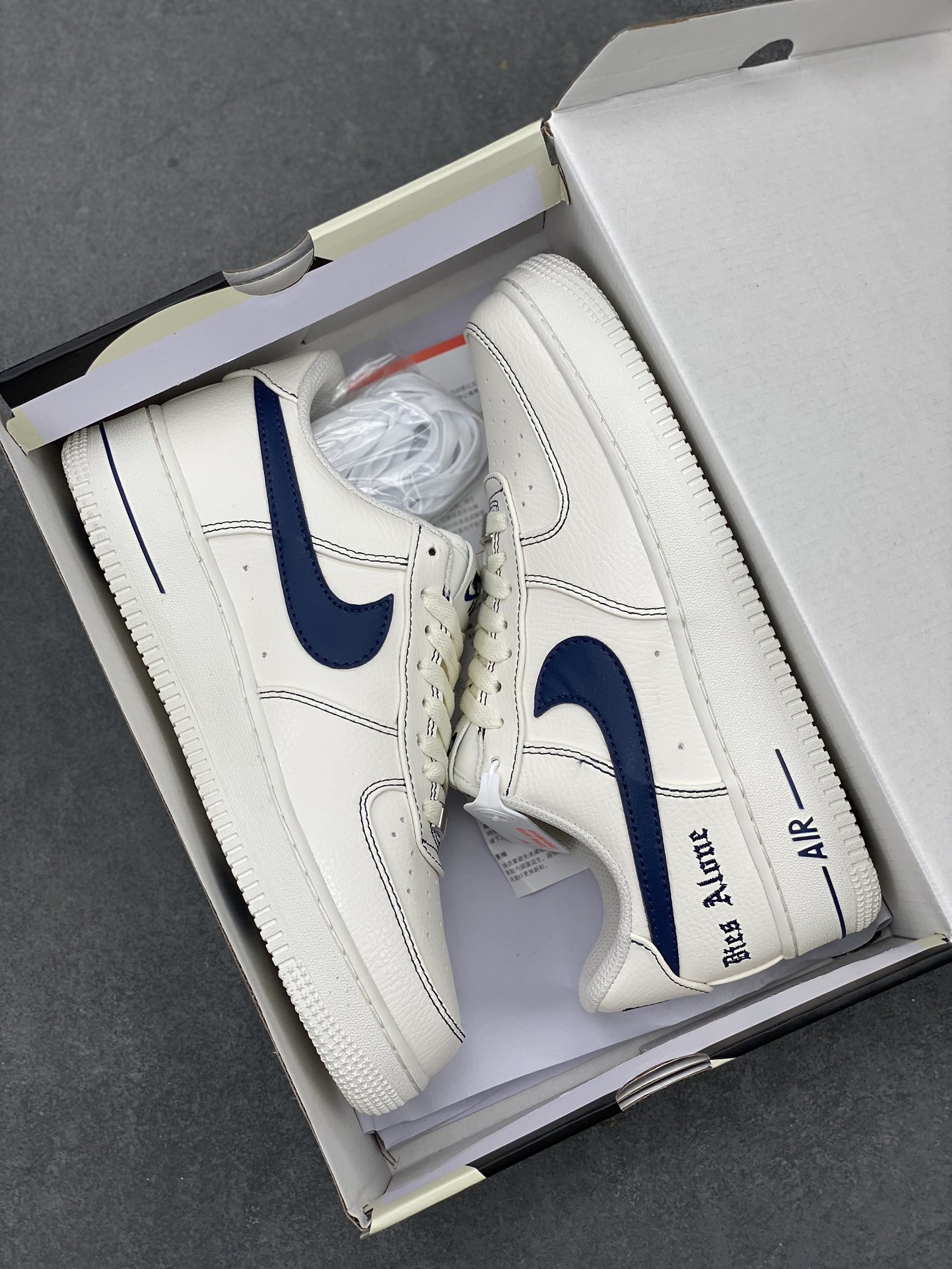 Vlone x Nike Air Force 1 '07 Low Deep Blue Casual Shoes - Limited Edition 10 i1711057109 1516 3