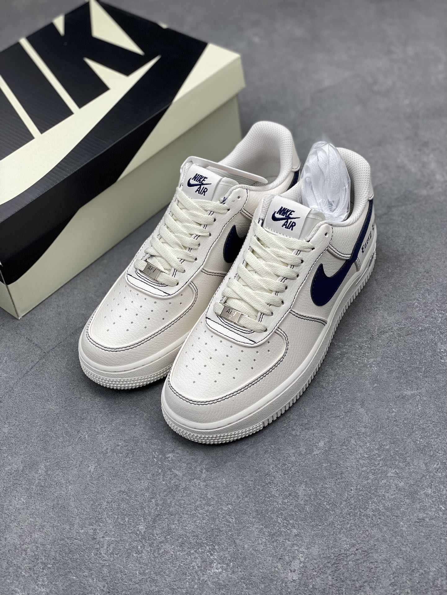 Vlone x Nike Air Force 1 '07 Low Deep Blue Casual Shoes - Limited Edition 9 i1711057109 5244 4