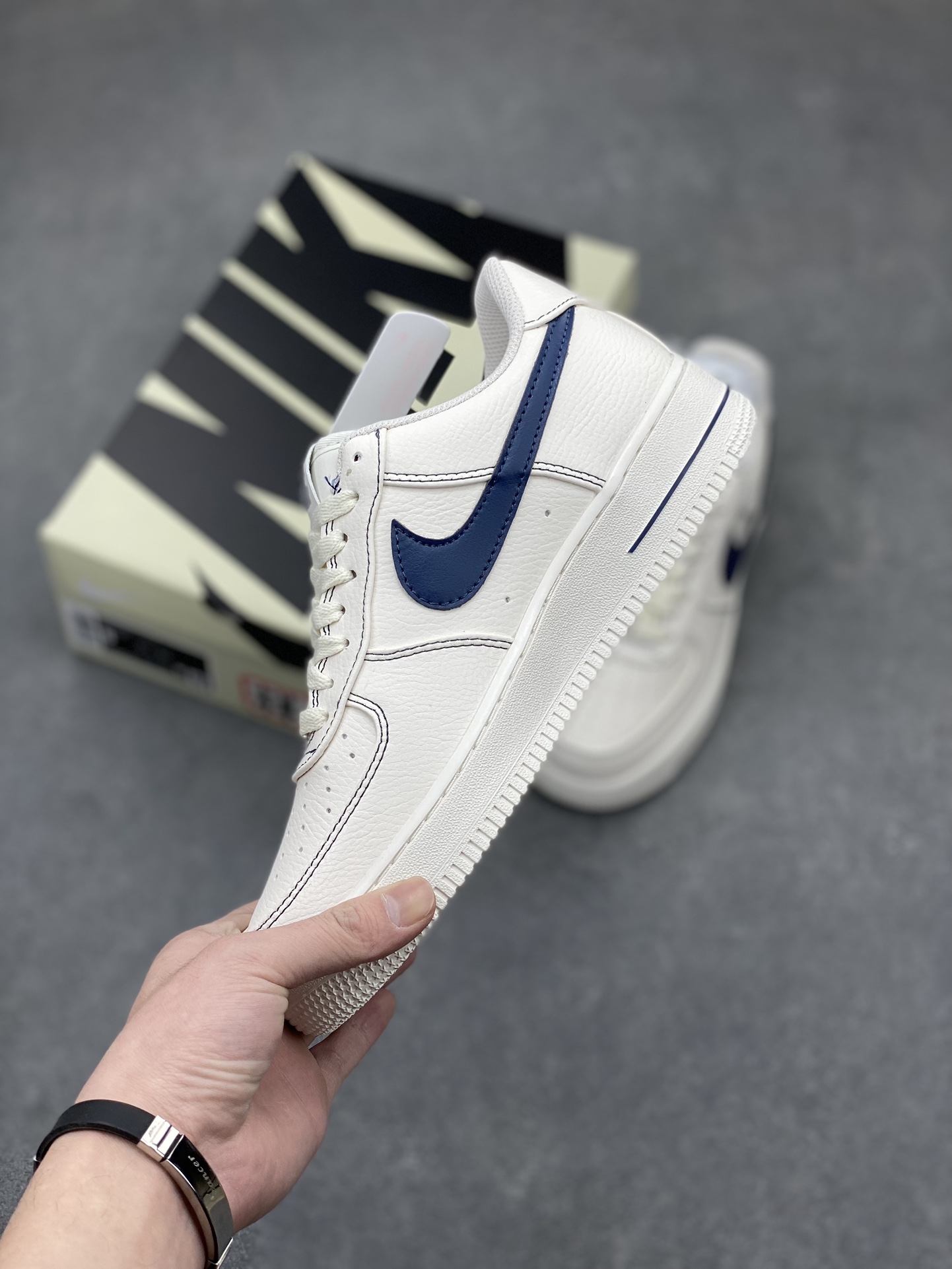 Vlone x Nike Air Force 1 '07 Low Deep Blue Casual Shoes - Limited Edition 4 i1711057109 850 5