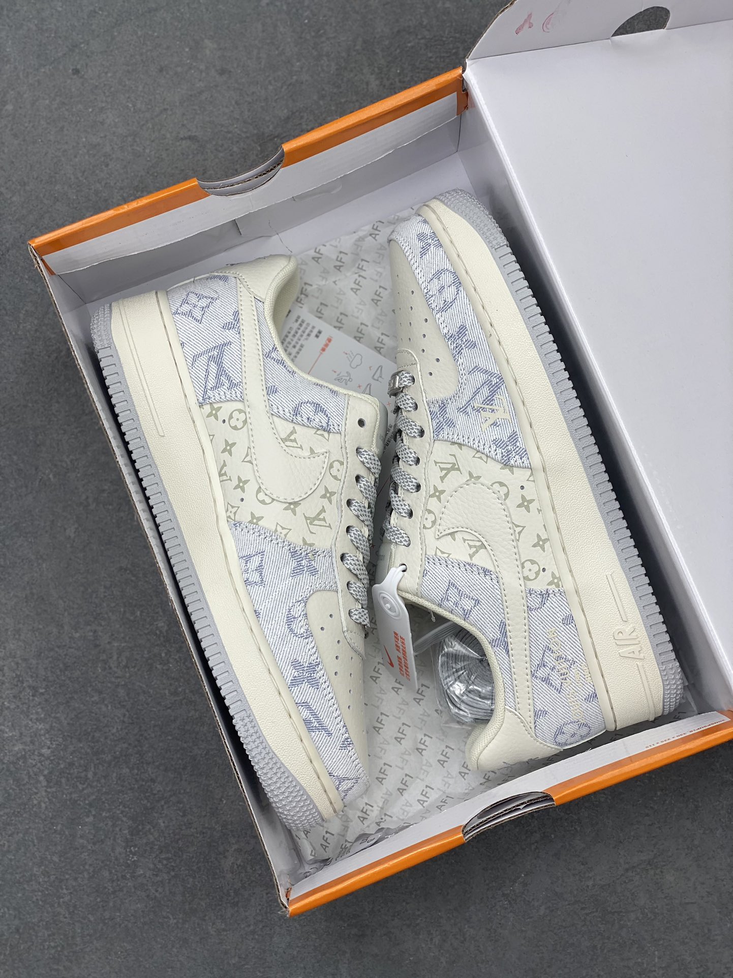 Nike Air Force 1 '07 Low Louis Vuitton Collab Sneakers - Limited Edition 10 i1711173189 418 0