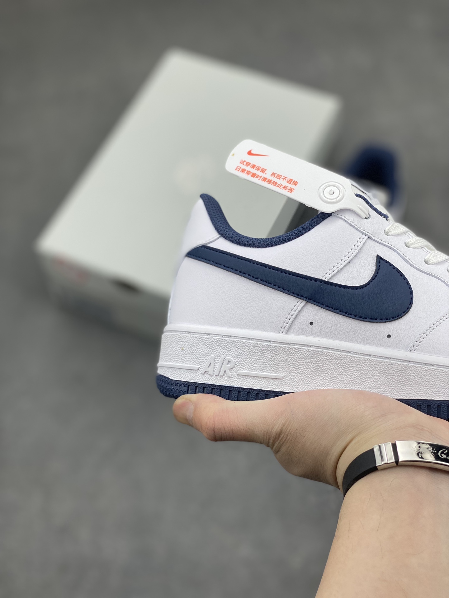 Nike Air Force 1 Low '07 White Deep Blue Casual Sneakers FV5948-104 6 i1711233789 4996 0