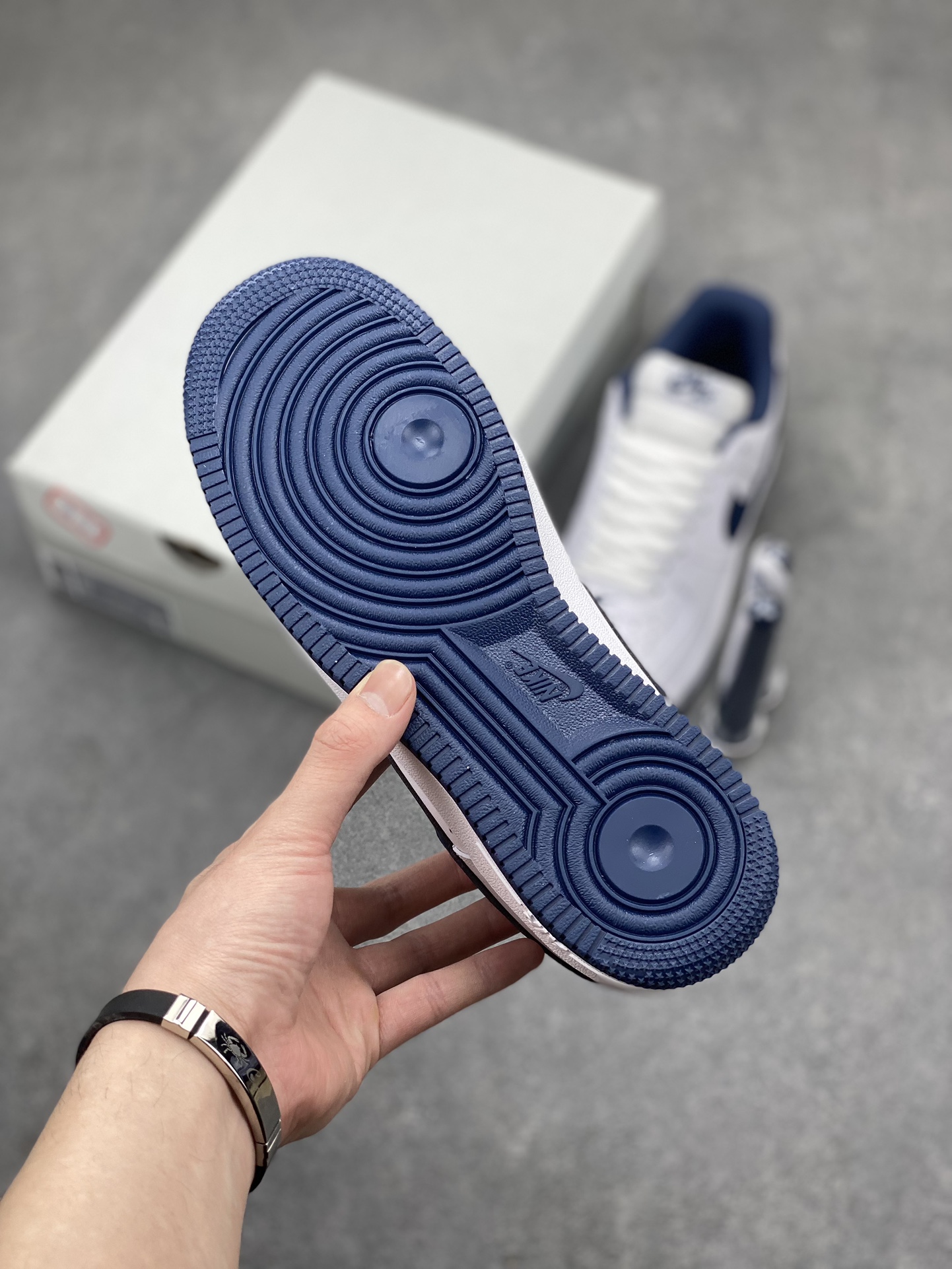 Nike Air Force 1 Low '07 White Deep Blue Casual Sneakers FV5948-104 7 i1711233789 5807 0