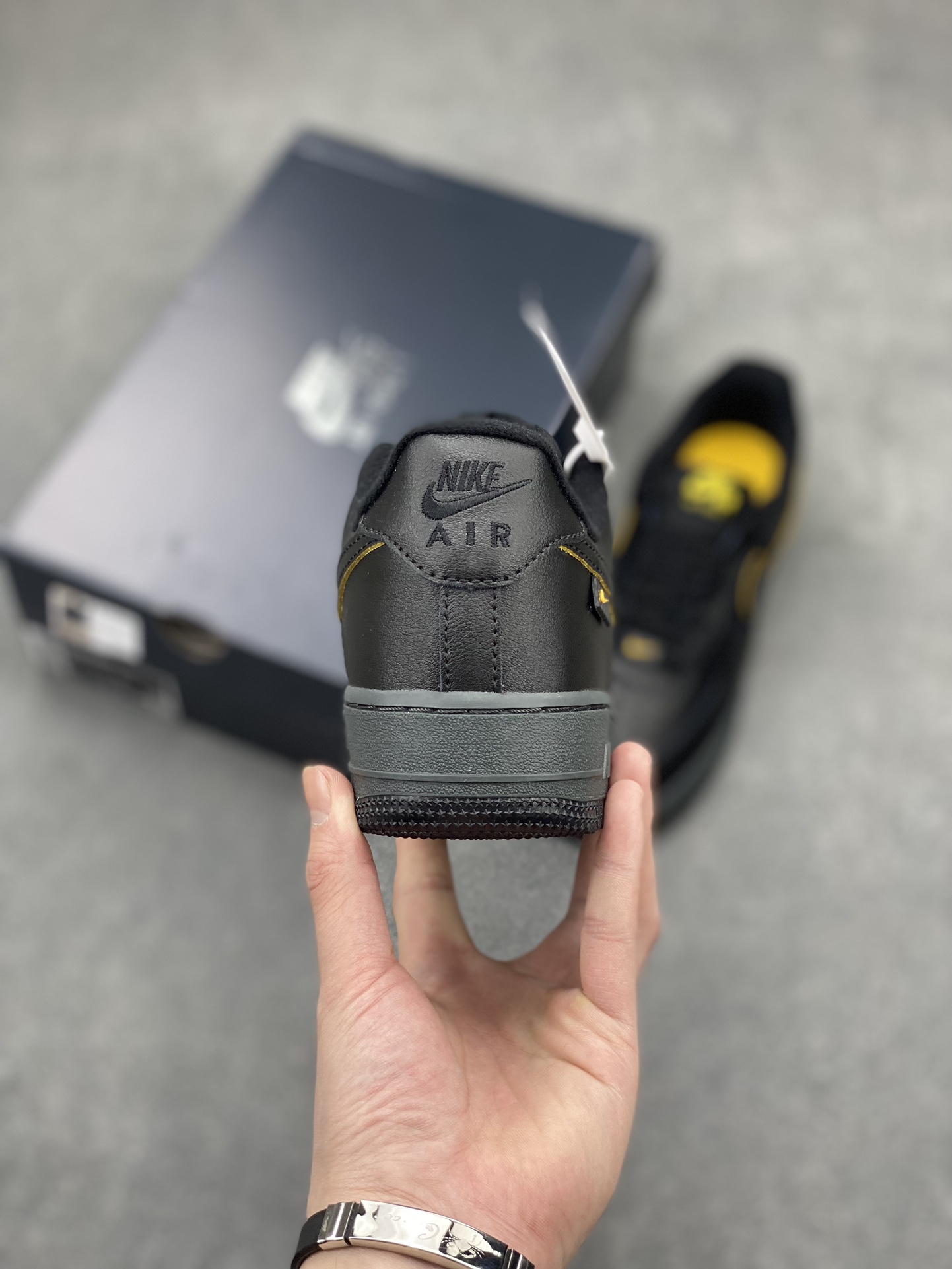 Nike Air Force 1 Low Black/Grey: Original Quality, Perfect Edition, Comfort Insole 5 i1711306186 4877 0