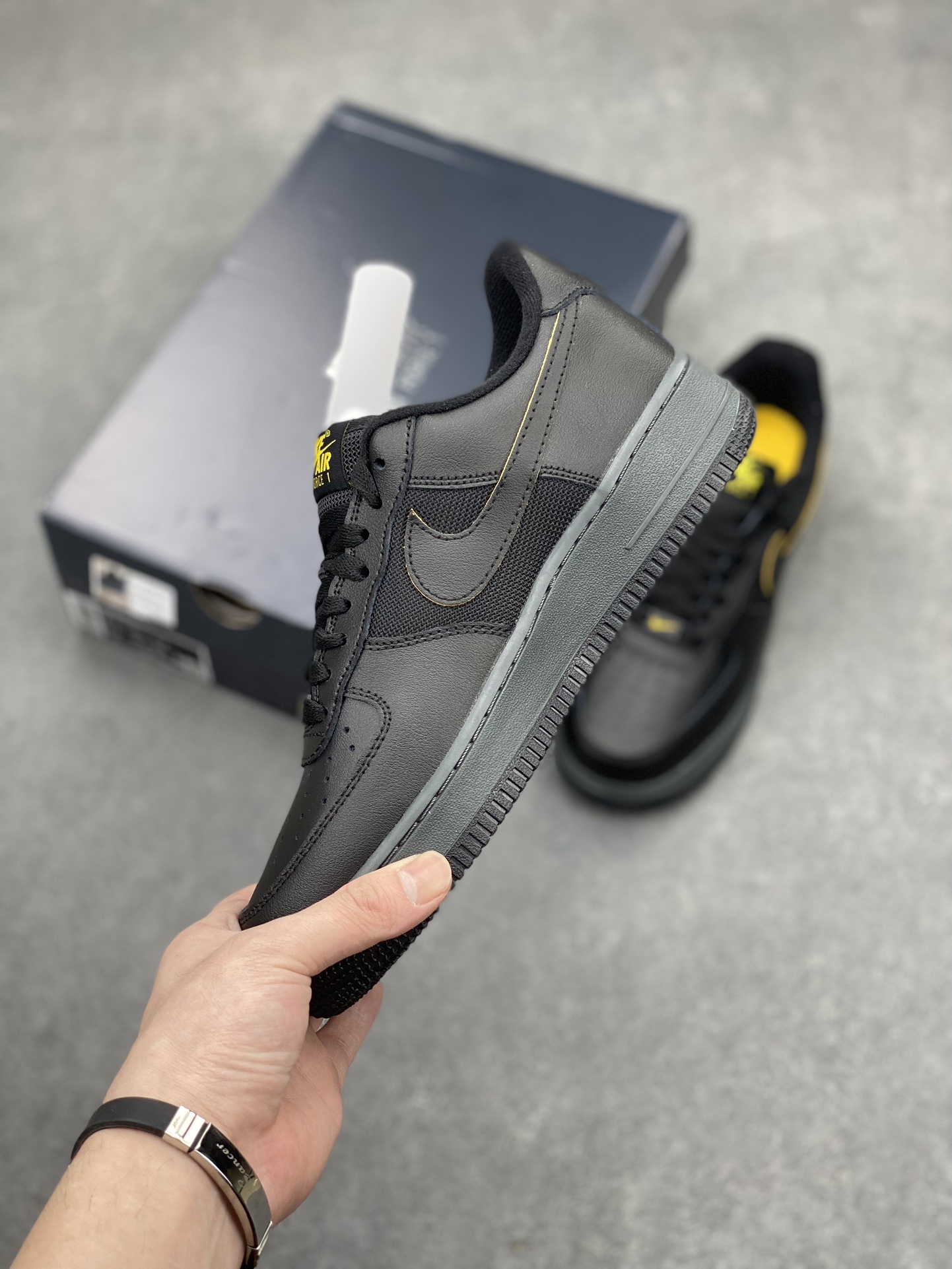 Nike Air Force 1 Low Black/Grey: Original Quality, Perfect Edition, Comfort Insole 4 i1711306186 5792 0