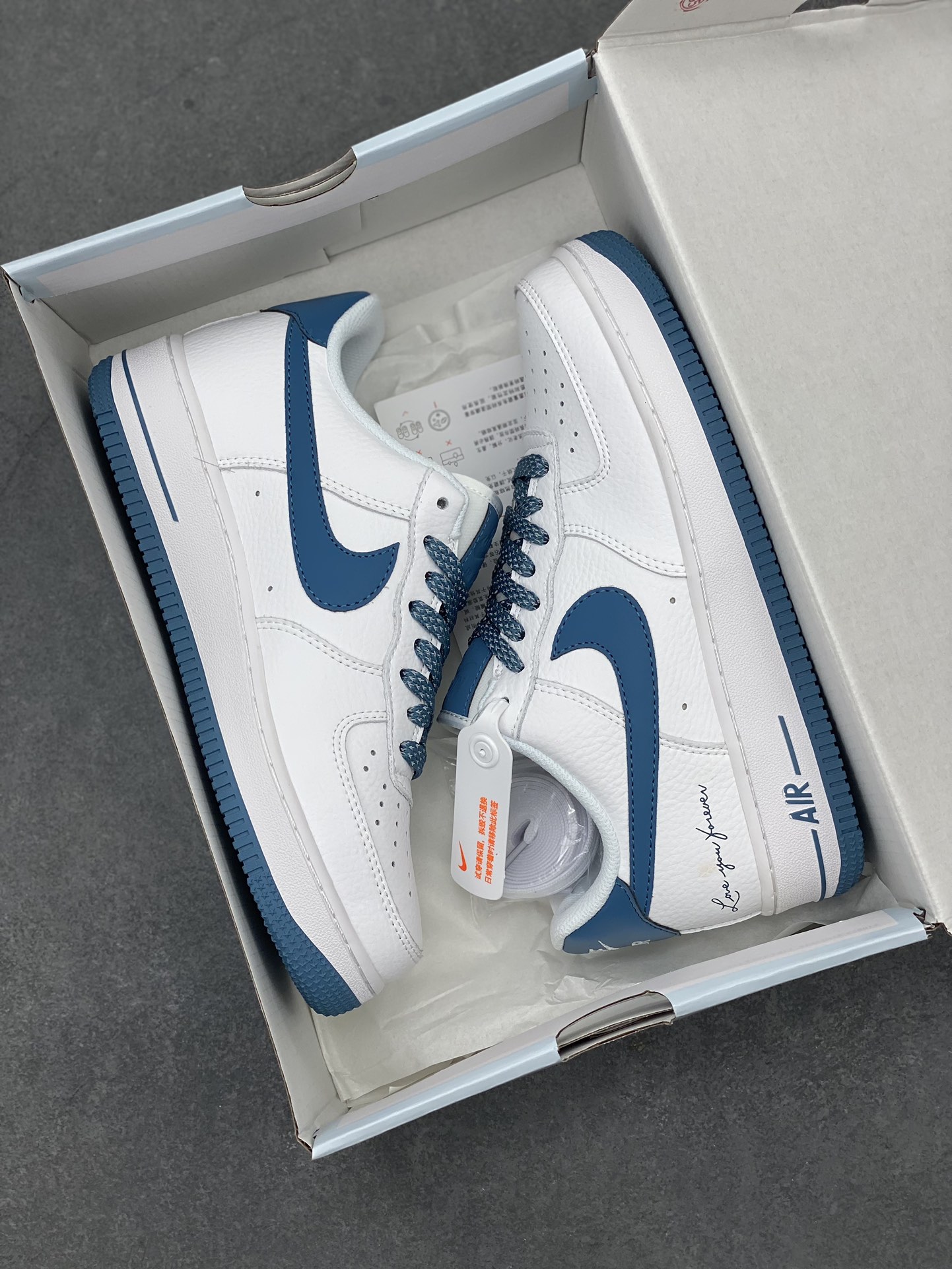 NOCTA x Nike Air Force 1 Low 'Certified Lover Boy' Blue Casual Shoes 10 i1711485340 5829 7