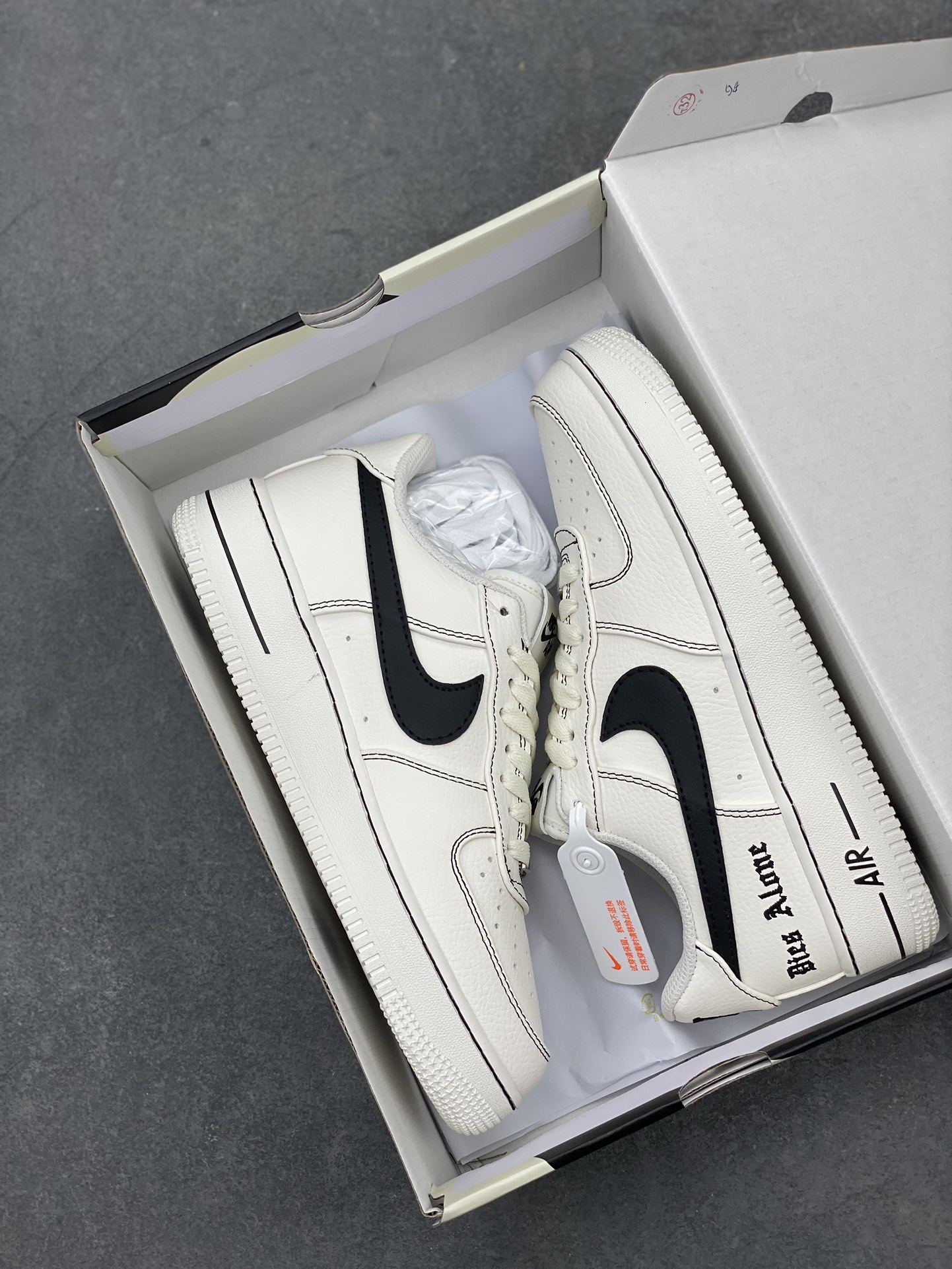 Vlone x Nike Air Force 1 '07 Low White/Black Casual Sneakers AA5360-002 10 i1711650390 1217 3