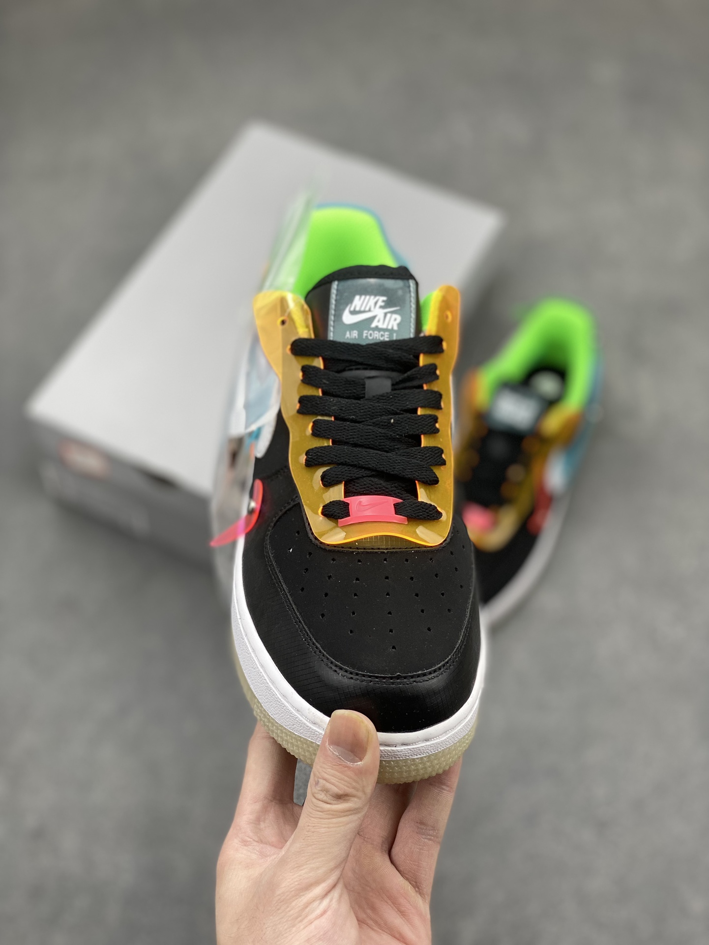 Nike Air Force 1 Low Removable Swoosh Sneakers DO7085-011 3 i1711742582 5985 8