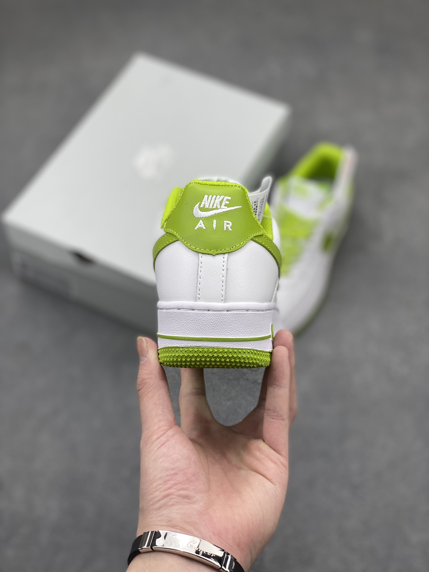 Nike Air Force 1 Low White Lime Green Casual Sneakers (DH7561-105) 5 i1711742882 102 2