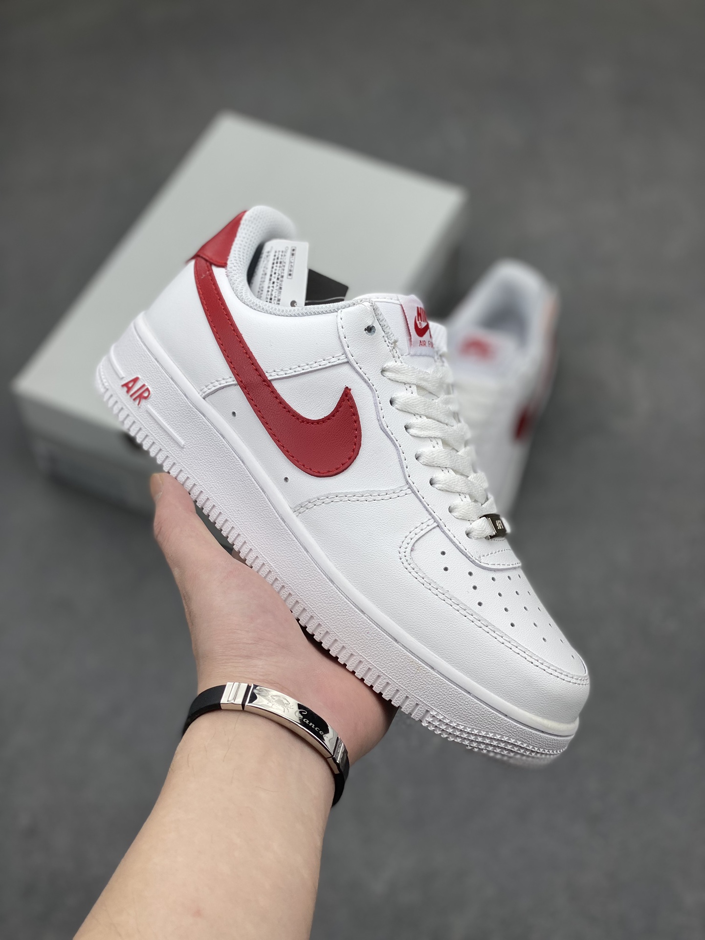 Nike Air Force 1 Low White and Red - Iconic Style, Ultimate Comfort