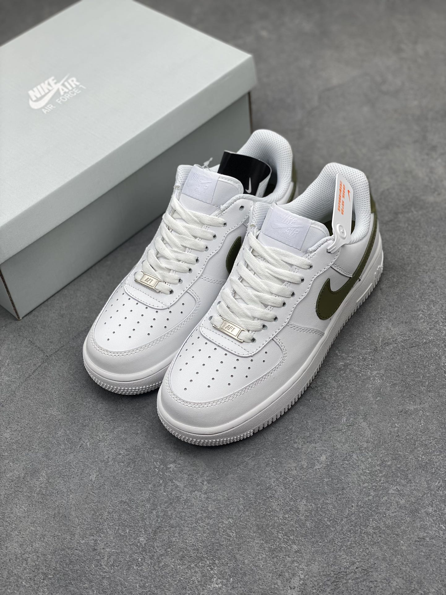Nike Air Force 1 Low White Olive - Premium Quality, Comfortable & Stylish 9 i1711743113 4463 6