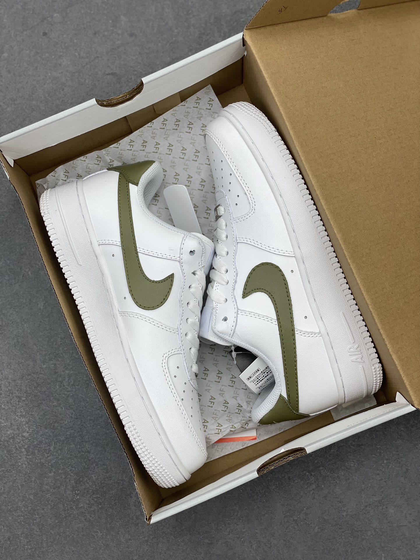 Nike Air Force 1 Low White Olive - Premium Quality, Comfortable & Stylish 10 i1711743113 798 8