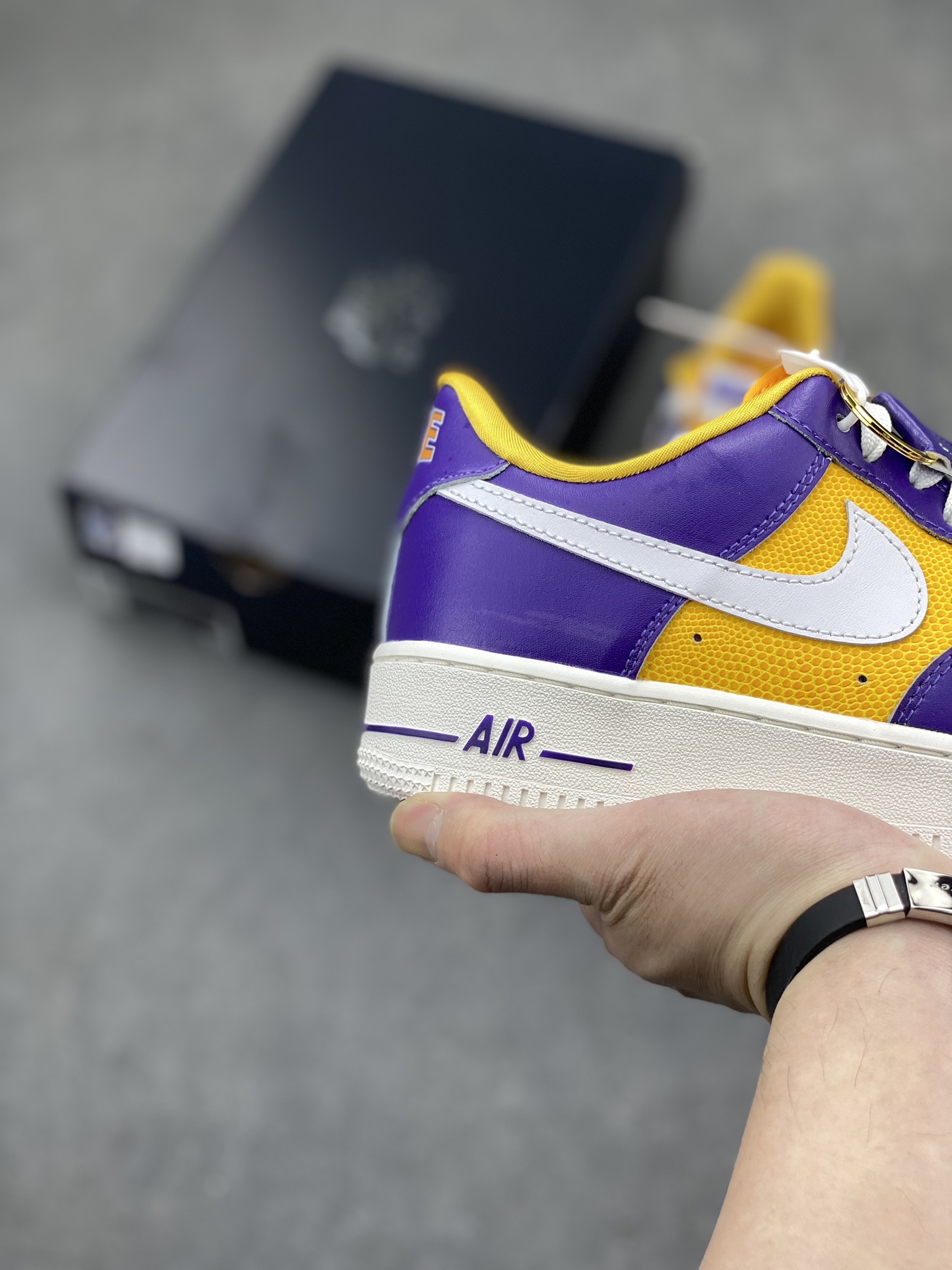 Nike Air Force 1 Low Purple Yellow Casual Sneakers FJ1408-500 6 i1711913989 1557 1
