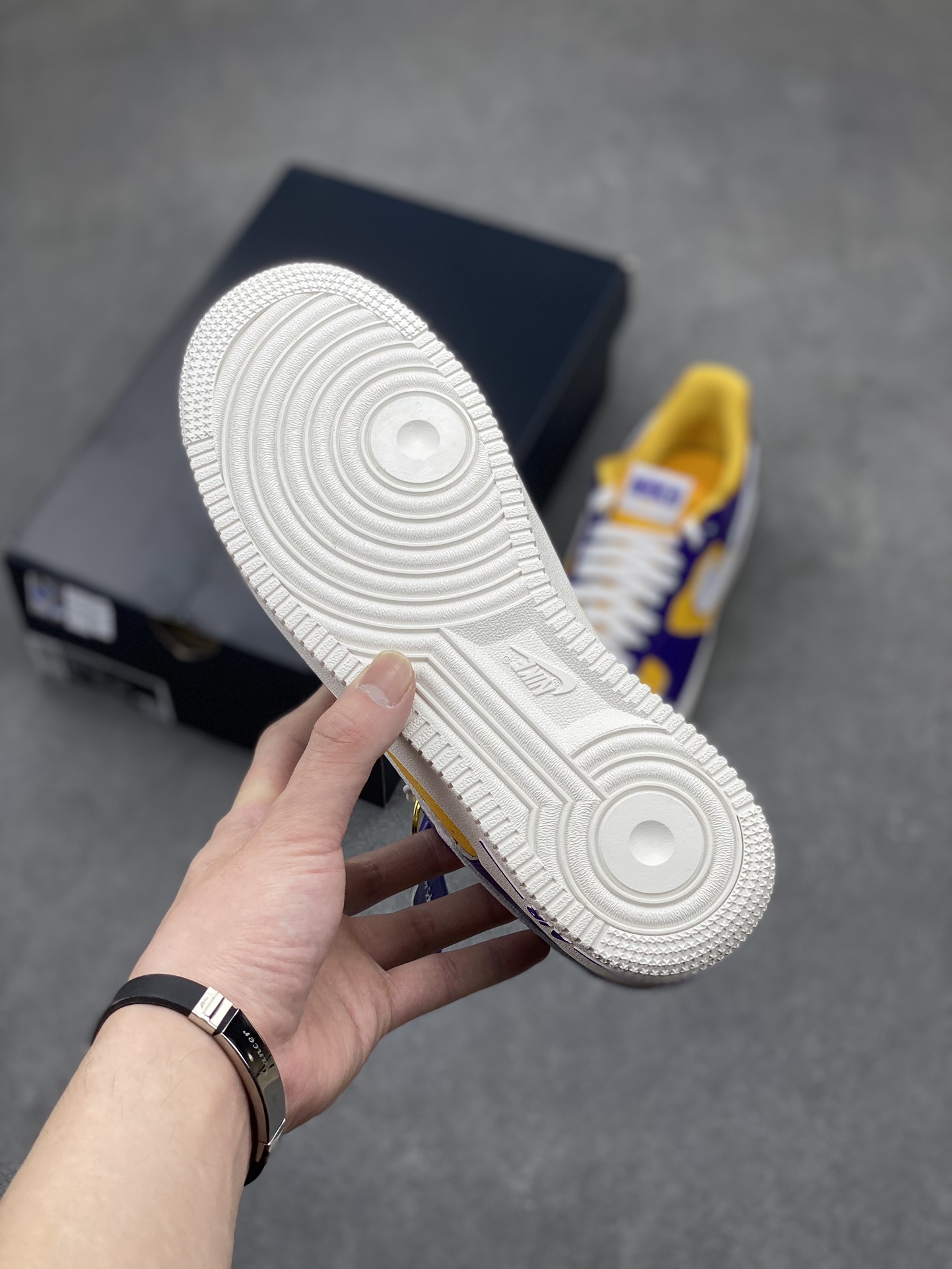 Nike Air Force 1 Low Purple Yellow Casual Sneakers FJ1408-500 7 i1711913989 2350 5