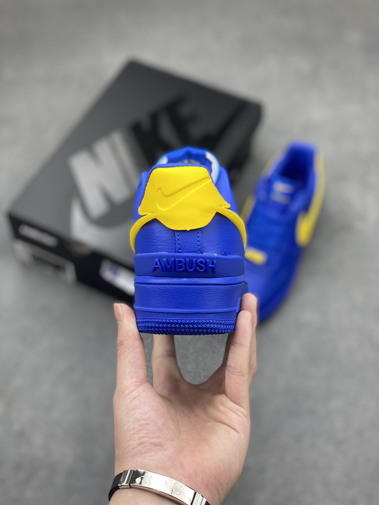 AMBUSH x NK Air Force 1 Low Blue Yellow Sneakers DV3464-400 5 i1711915065 668 1