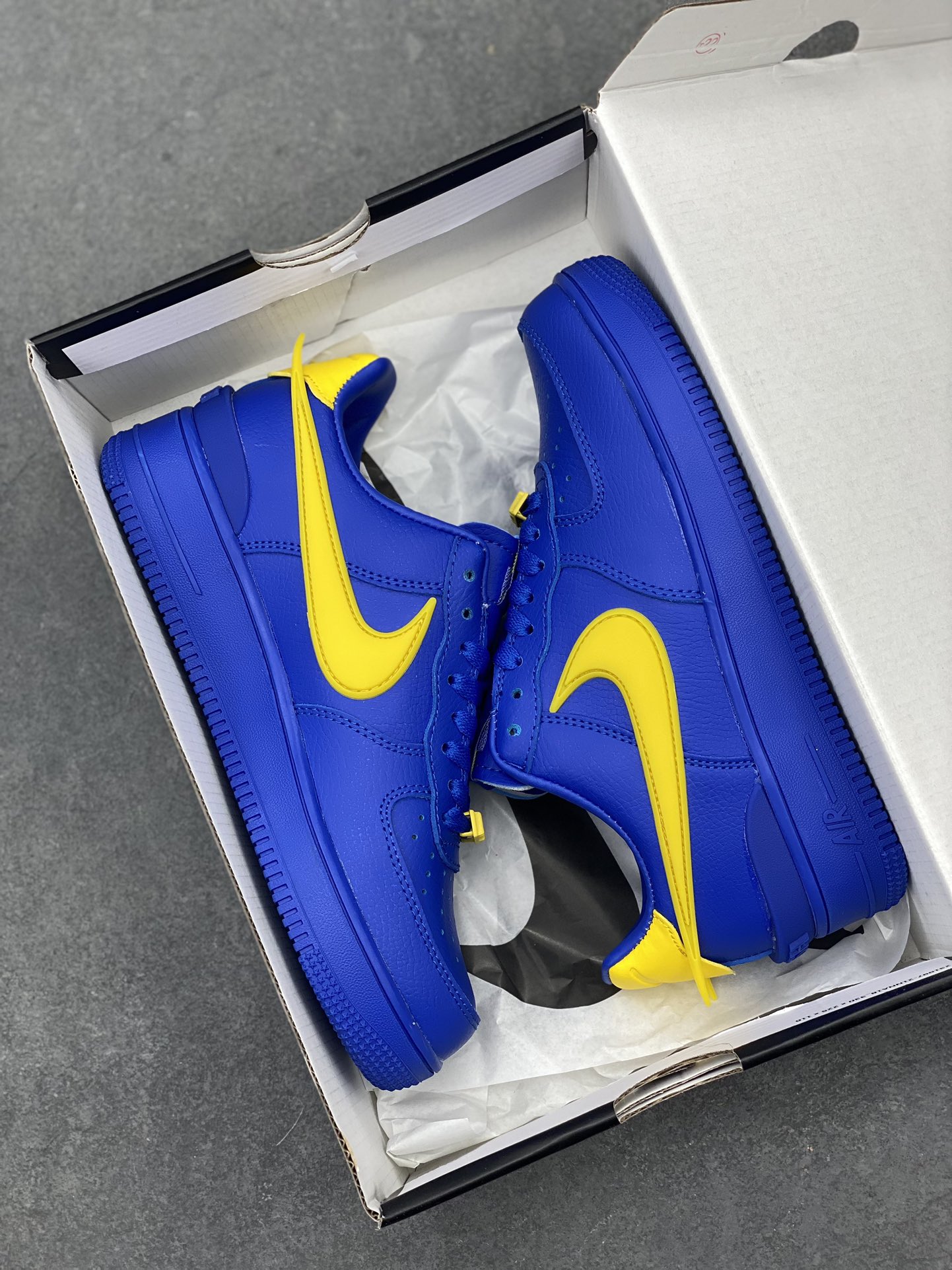 AMBUSH x NK Air Force 1 Low Blue Yellow Sneakers DV3464-400 10 i1711915066 5099 5