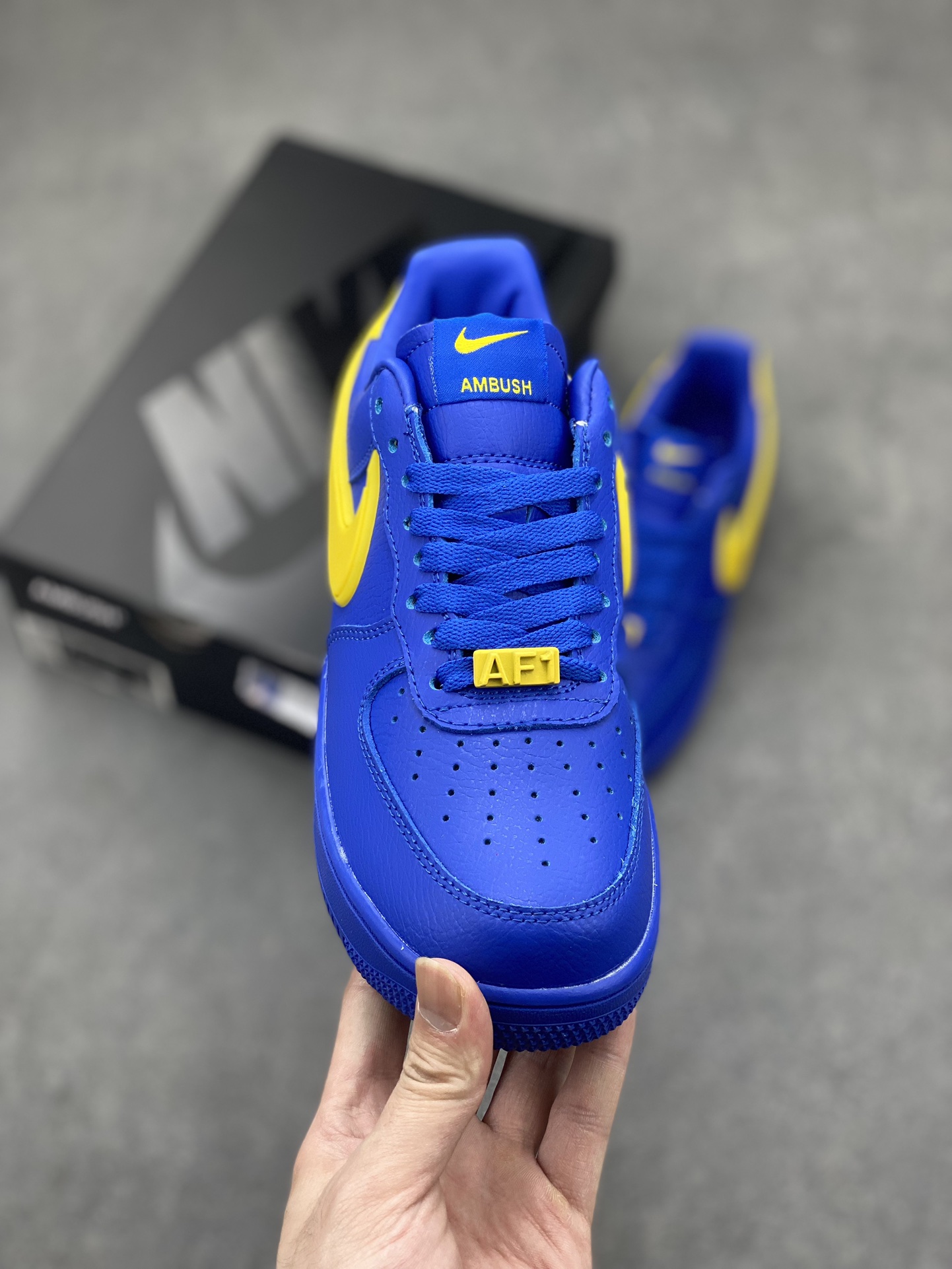 AMBUSH x NK Air Force 1 Low Blue Yellow Sneakers DV3464-400 3 i1711915066 6178 6