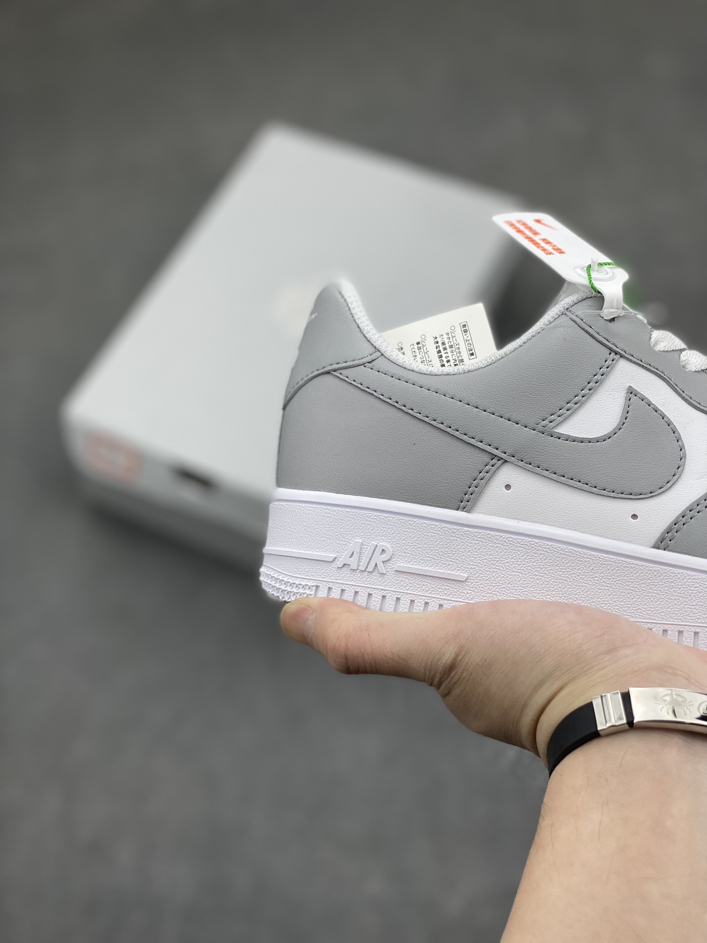 Nike Air Force 1 '07 Low Grey White Sneakers Classic Style FD9763-101 6 i1711996411 6377 5