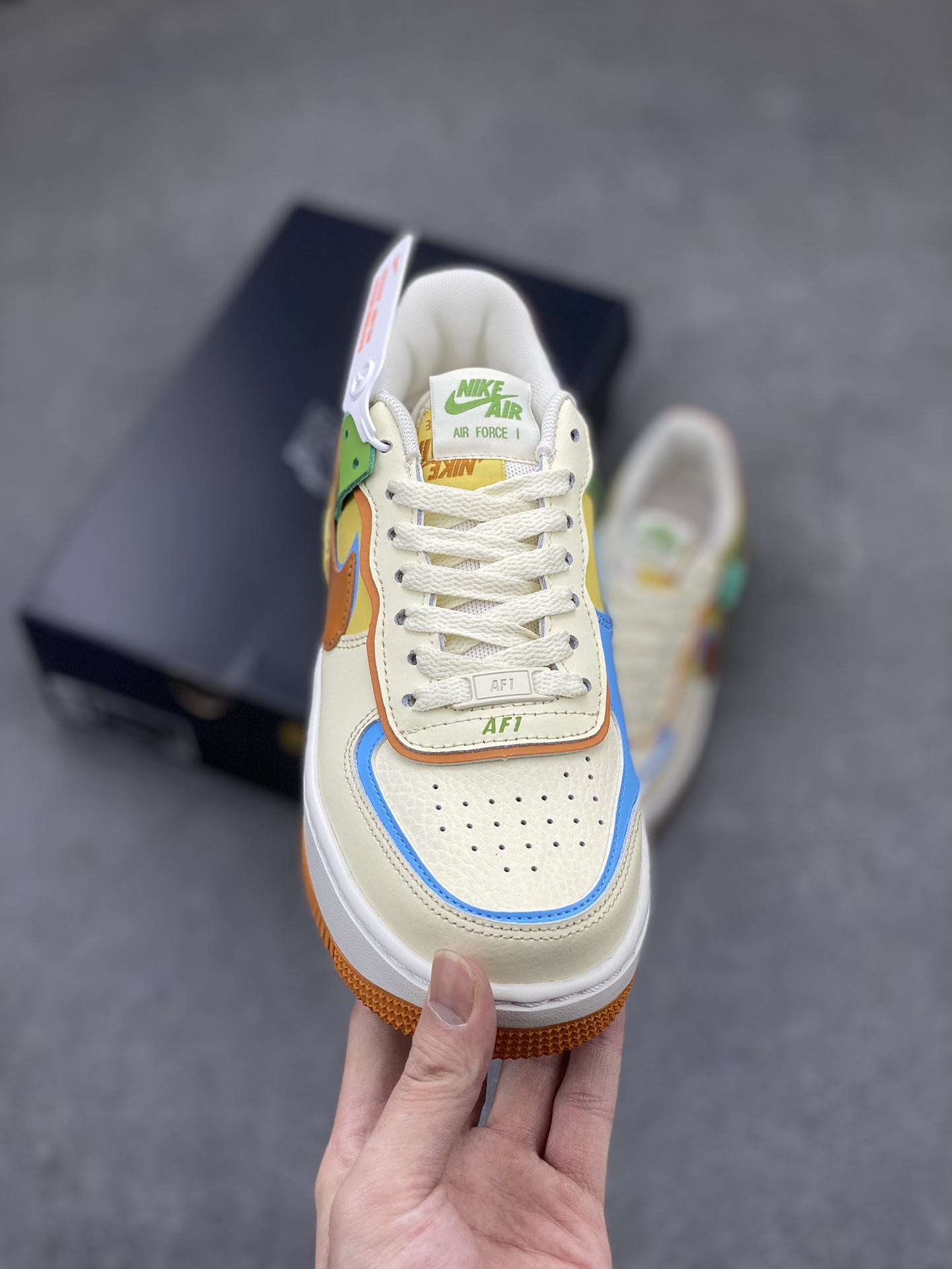 Nike Air Force 1 Low 07 Shadow 'Macaron' Casual Shoes DZ1847-103 3 i1712085347 5737 2