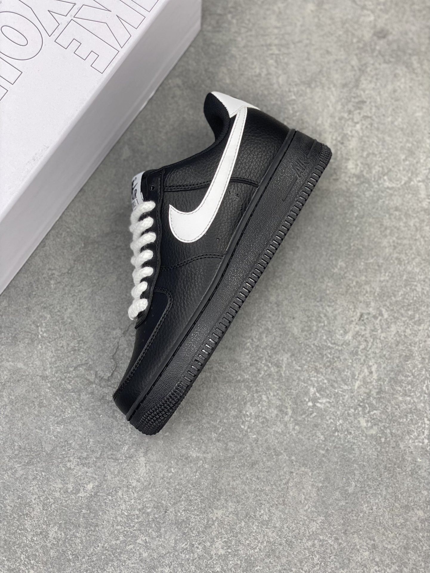 Nike Air Force 1 Low Black/White: Original Design, Comfortable & Durable 8 i1712085953 5638 0