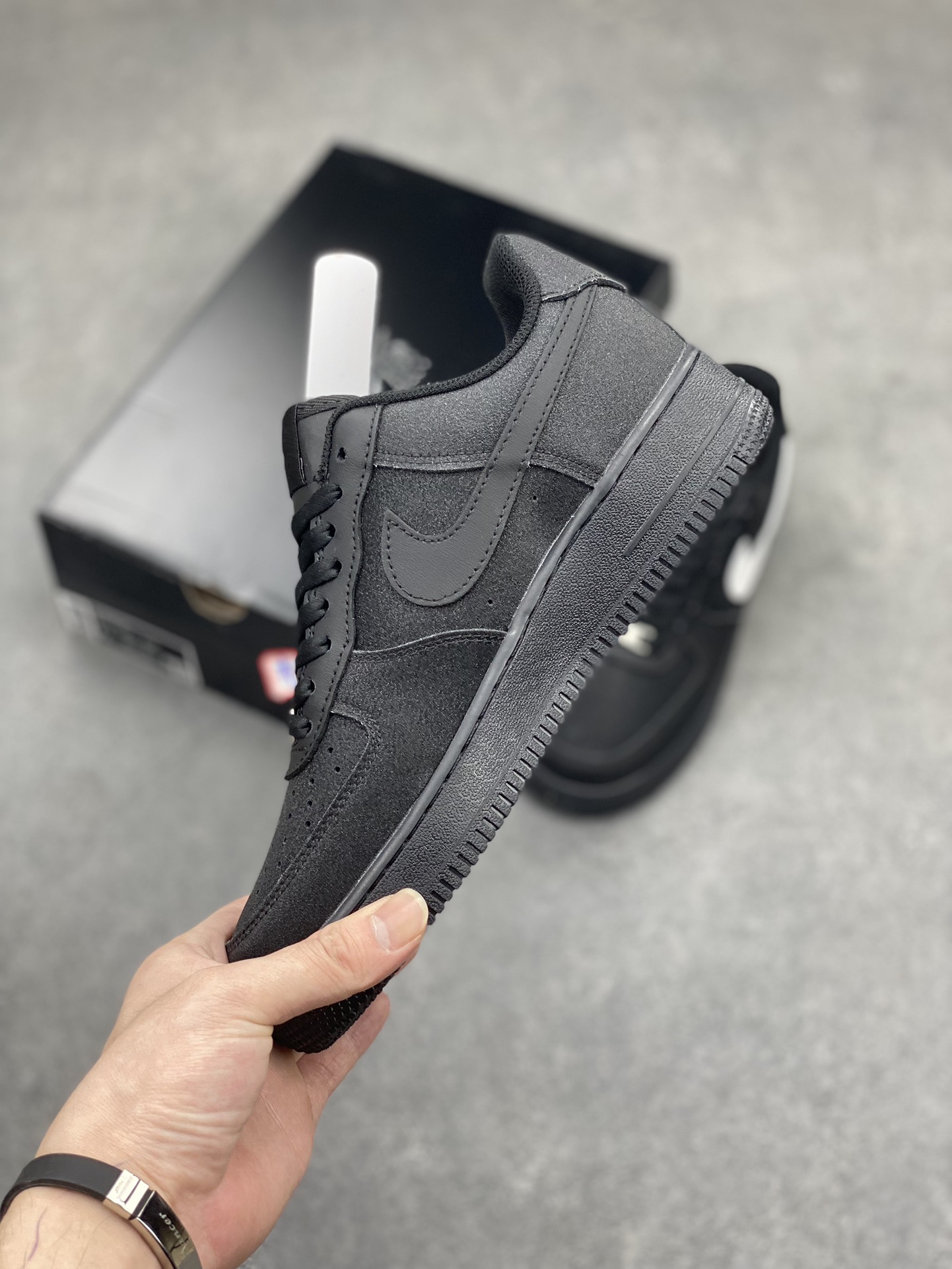 TEDxPortland x Nike Air Force 1 Low Black Casual Sneakers DD8959-001 4 i1712250066 4389 9