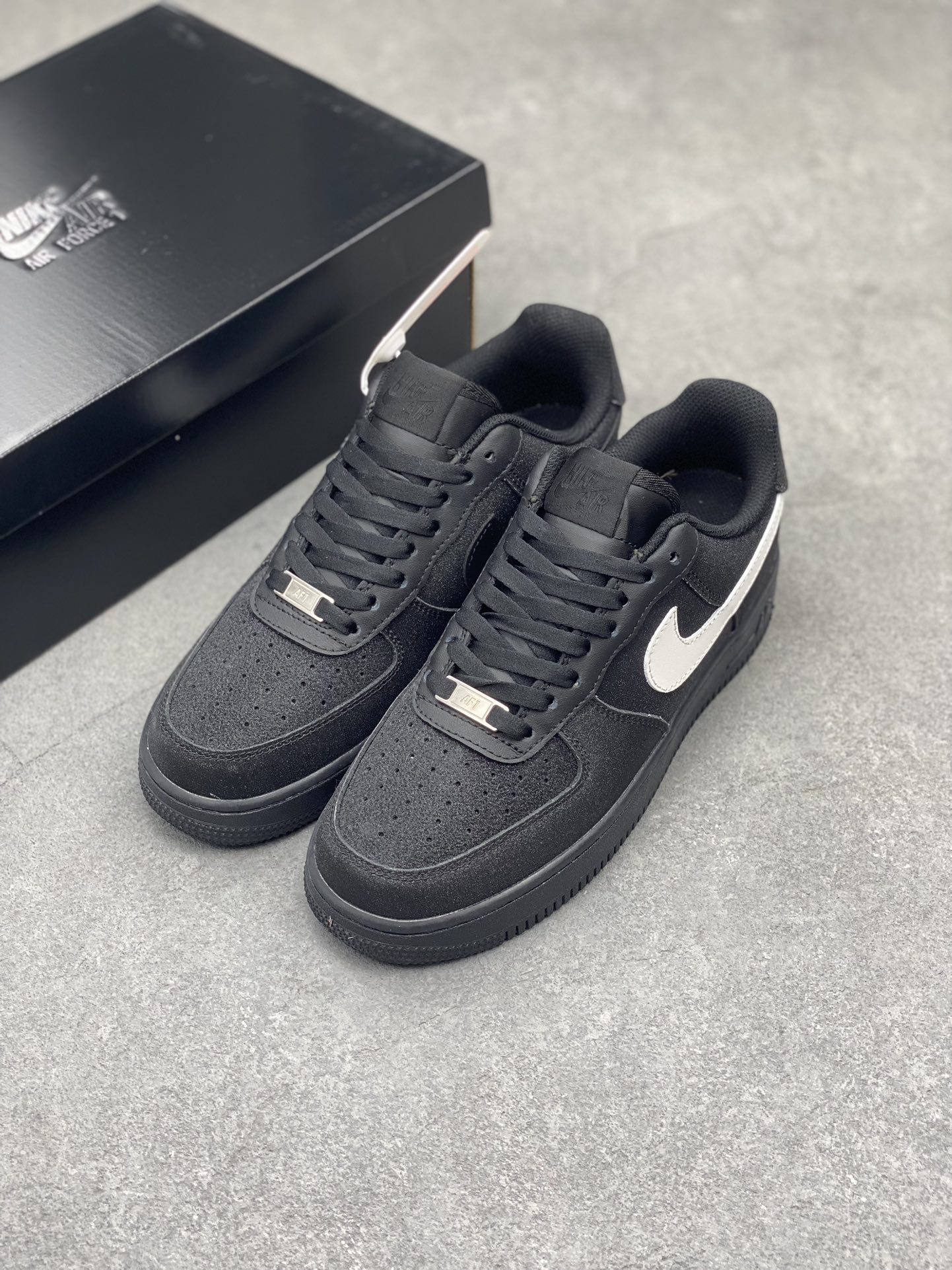 TEDxPortland x Nike Air Force 1 Low Black Casual Sneakers DD8959-001 9 i1712250066 7306 4