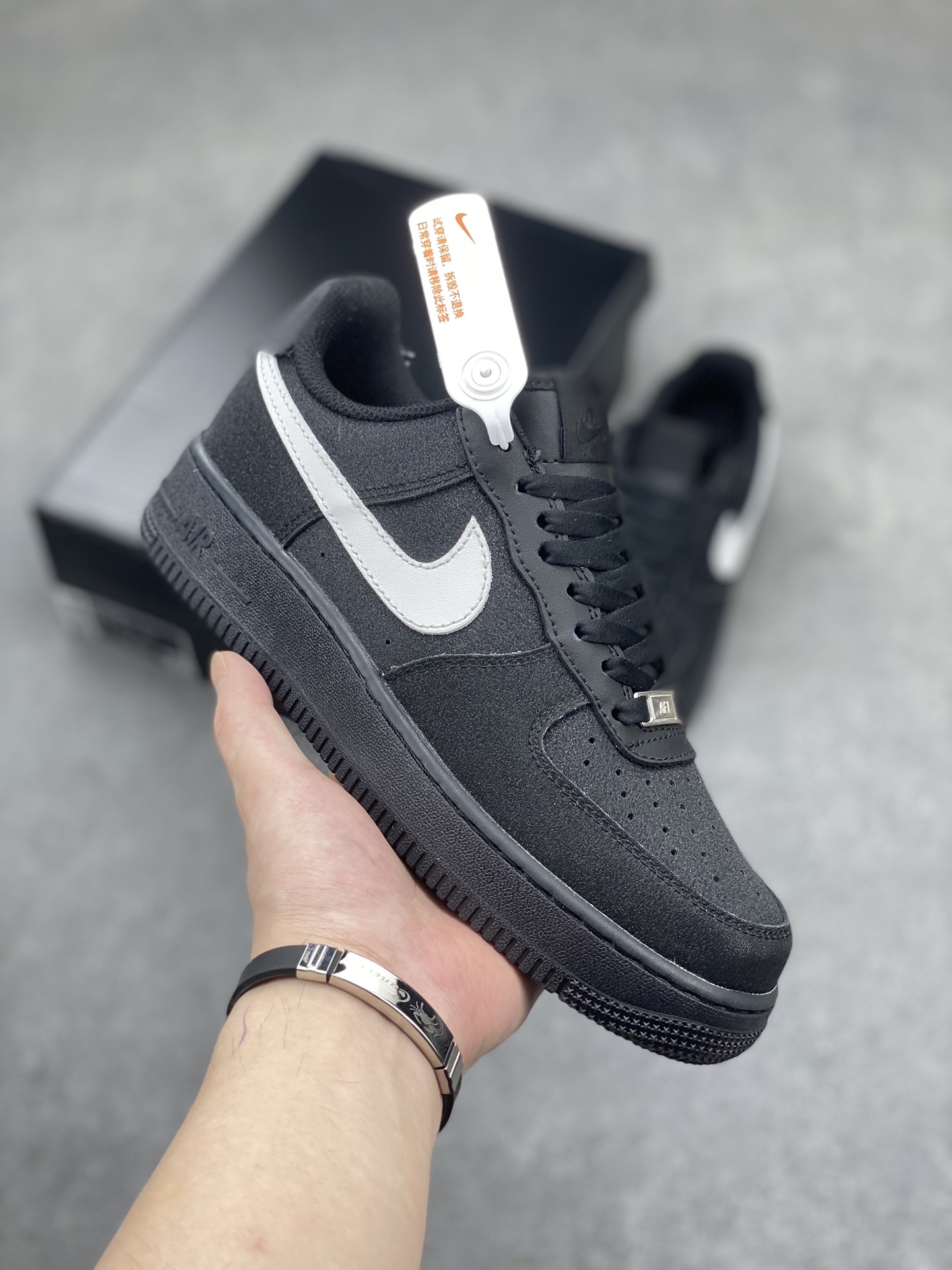 TEDxPortland x Nike Air Force 1 Low Black Casual Sneakers DD8959-001 2 i1712250066 943 2