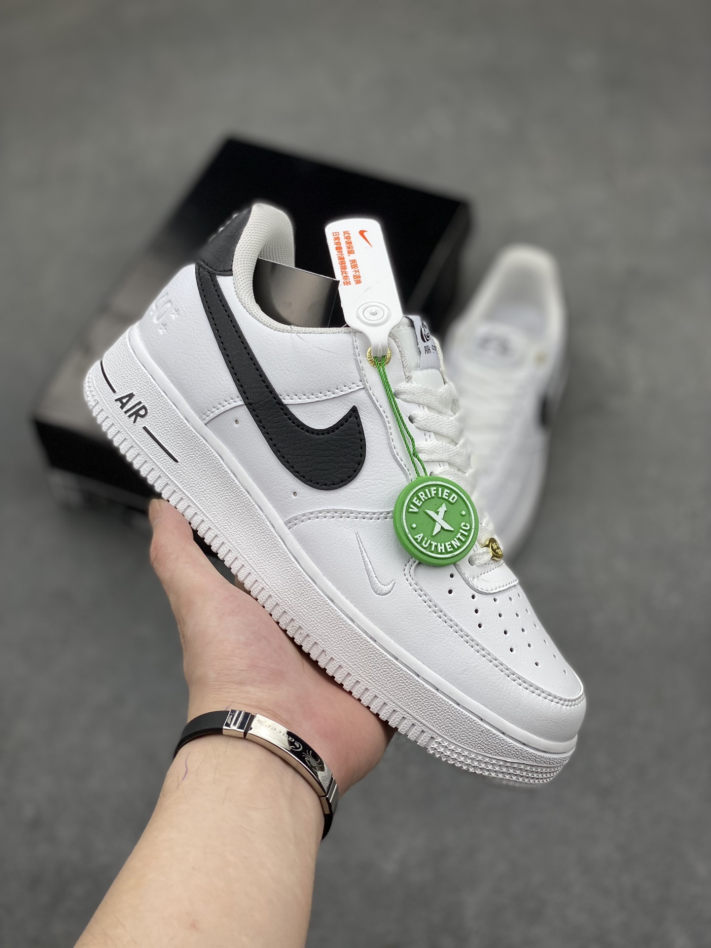 Nike Air Force 1 Low '07 White Black Casual Sneakers DQ7582-101 2 i1712250221 790 8