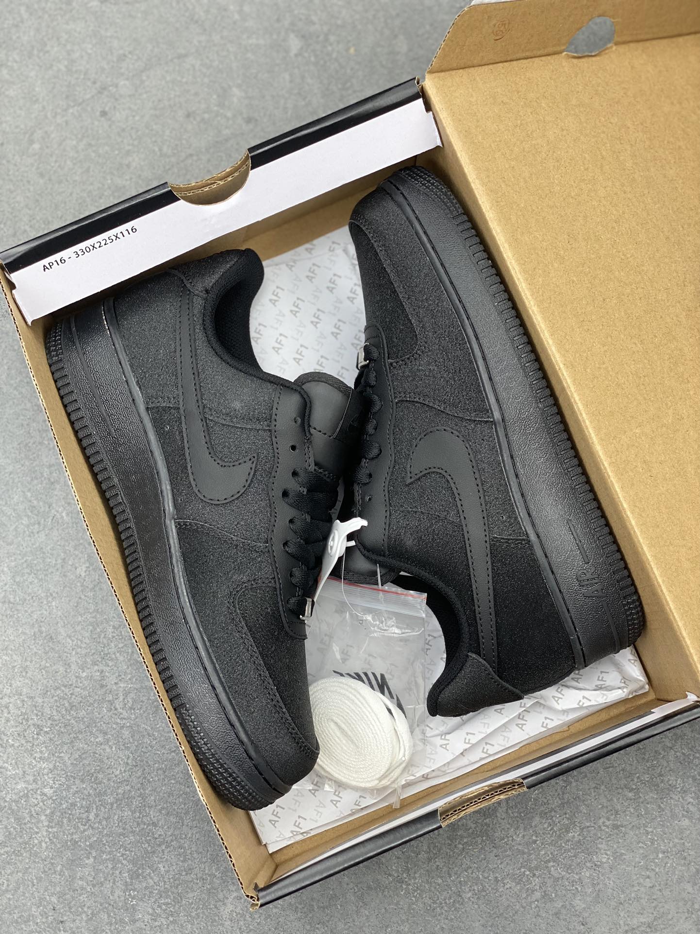 Nike Air Force 1 Low 'Black' Sneaker - Full Starry Sky Design - Size 36-45 10 i1712436152 9148 4
