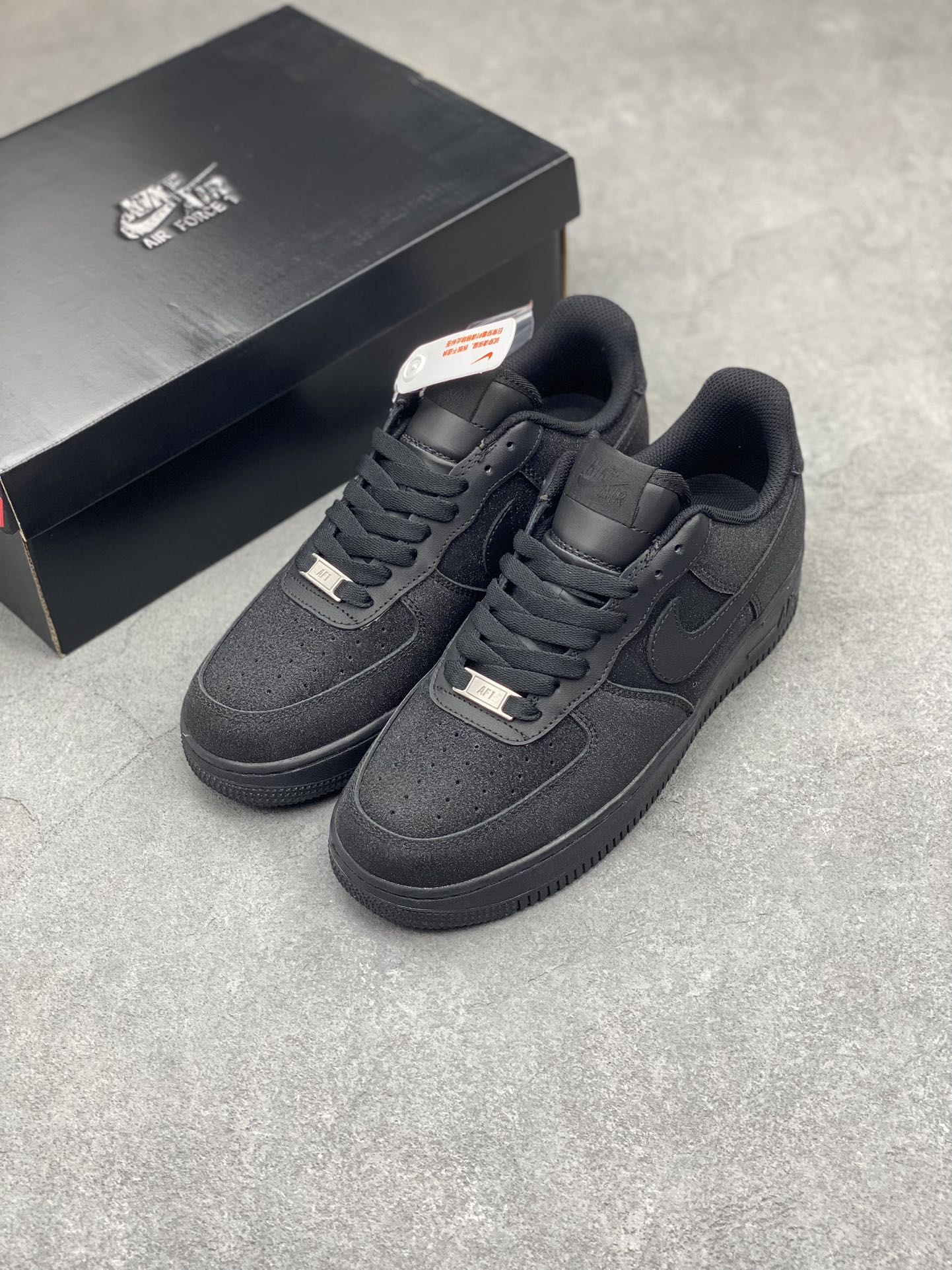Nike Air Force 1 Low 'Black' Sneaker - Full Starry Sky Design - Size 36-45 9 i1712436152 9262 3
