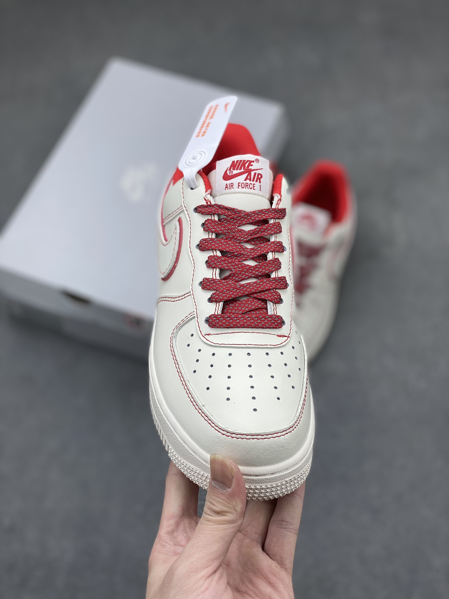 Nike Air Force 1 Low '07 'Stitched Swoosh' Casual Sneakers 3 i1712604493 3363 7