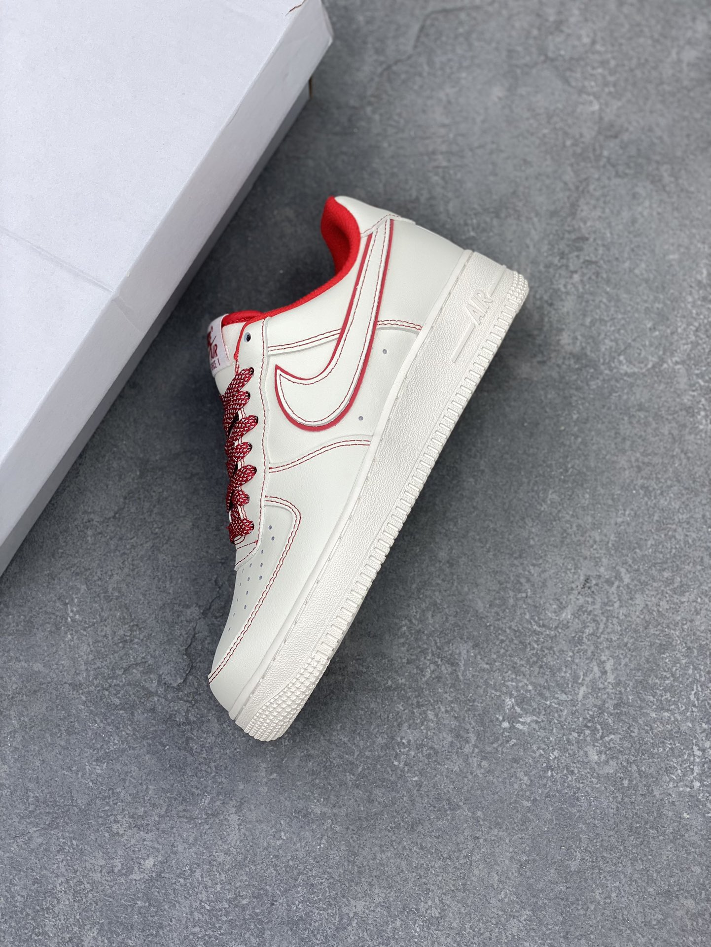 Nike Air Force 1 Low '07 'Stitched Swoosh' Casual Sneakers 8 i1712604493 5799 6