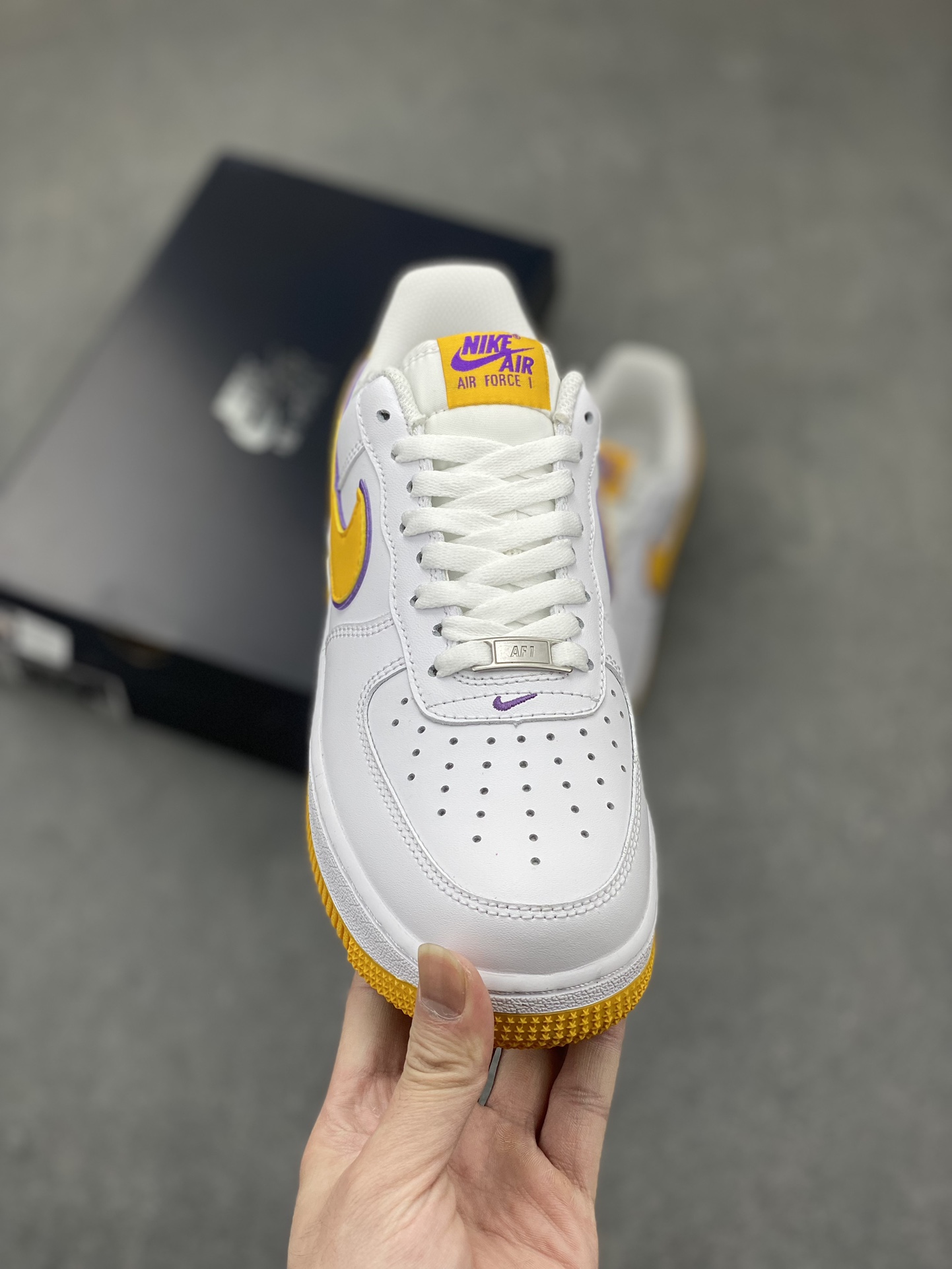 Nike Air Force 1 Low '07 Kobe White Black Yellow FZ1151-100 Sneakers 3 i1712699534 287 8