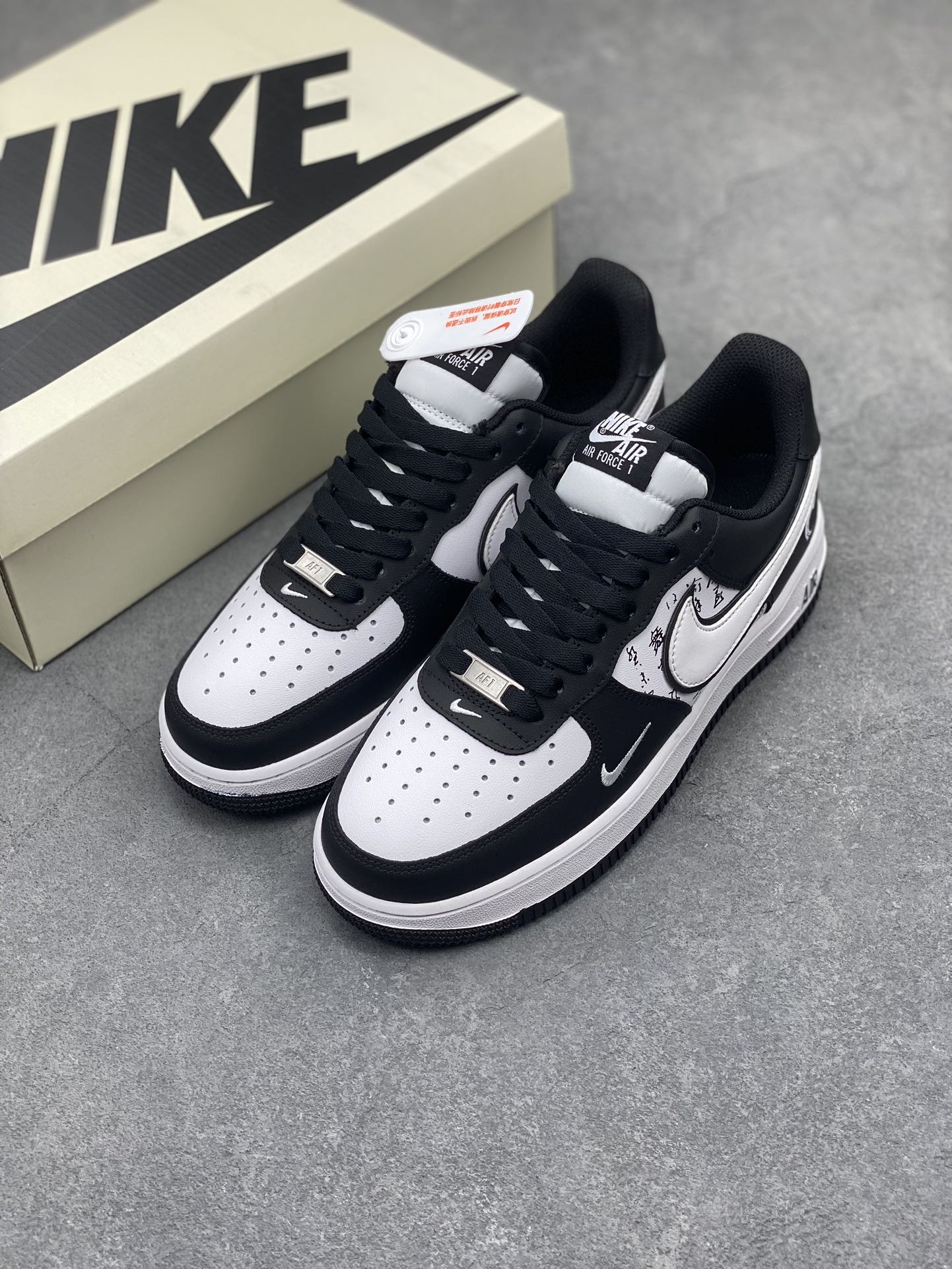 Nike Air Force 1 '07 Low "Lanting Xu" Custom Leather Sneakers 9 i1712699634 6365 6