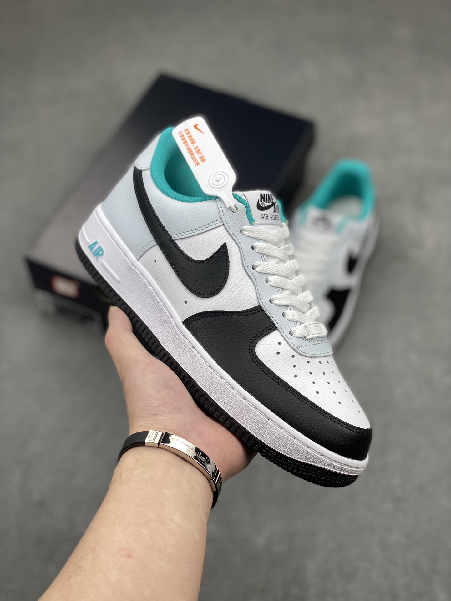 Nike Air Force 1 Low '07 'Black Moon' Casual Sneakers - Company Grade