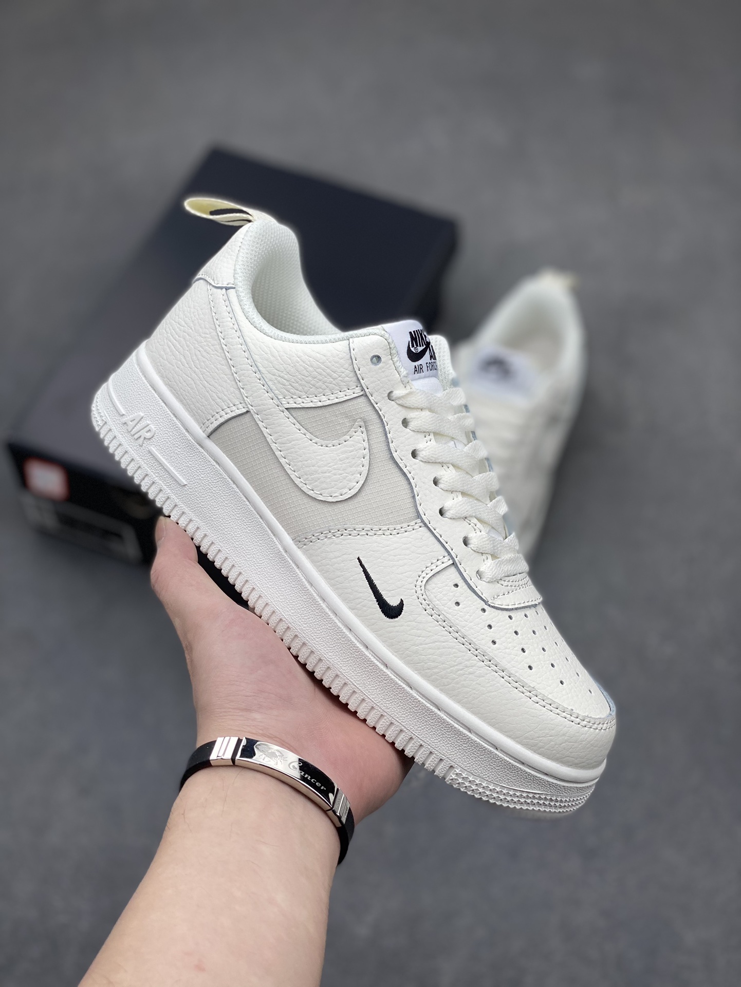 Nike Air Force 1 Low White/Black (FZ4625-100) - Original Edition, All Sizes