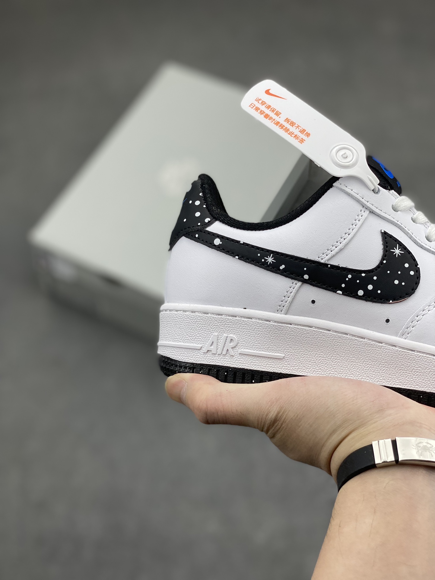Nike Air Force 1 Low White/Black Sneakers - Original Quality, Comfortable Fit 6 i1712866314 61 2