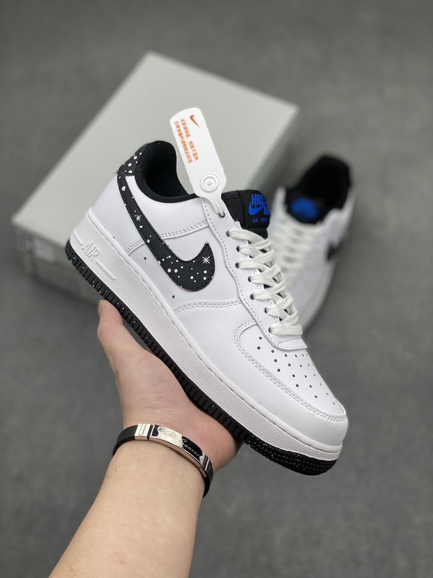 Nike Air Force 1 Low White/Black Sneakers - Original Quality, Comfortable Fit 2 i1712866314 7337 0