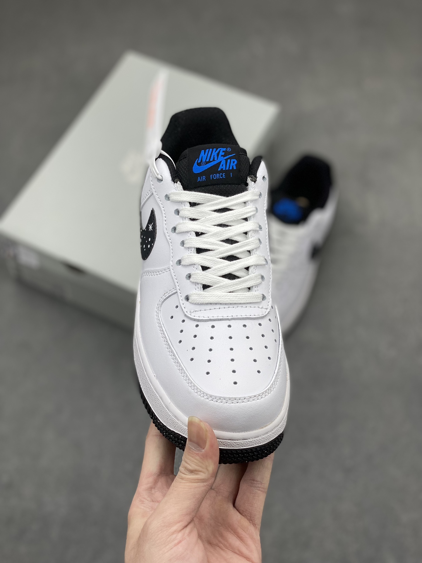 Nike Air Force 1 Low White/Black Sneakers - Original Quality, Comfortable Fit 3 i1712866315 5453 5